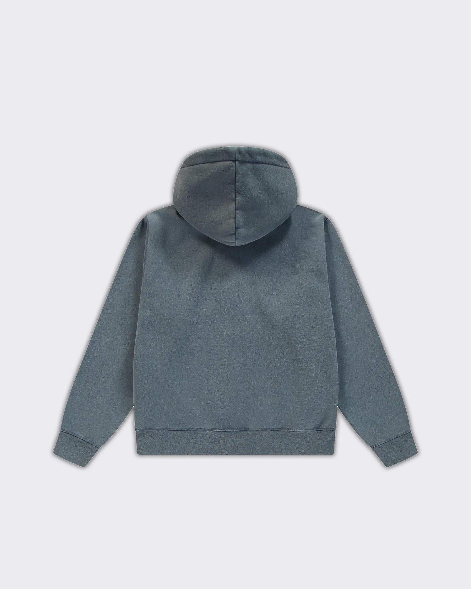 Felpa Con Cappuccio Zip Stencil Sunfade Navy