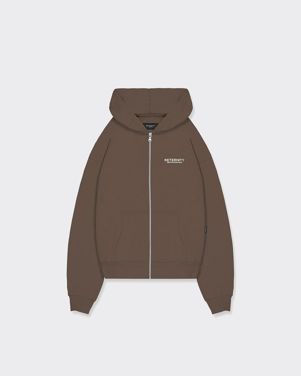 Brown Creative Dept Zip Hoodie
