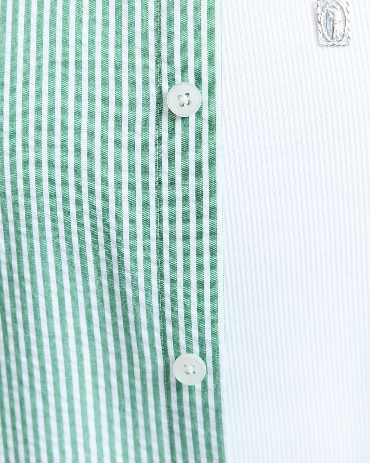 Signe Striped Shirt Green