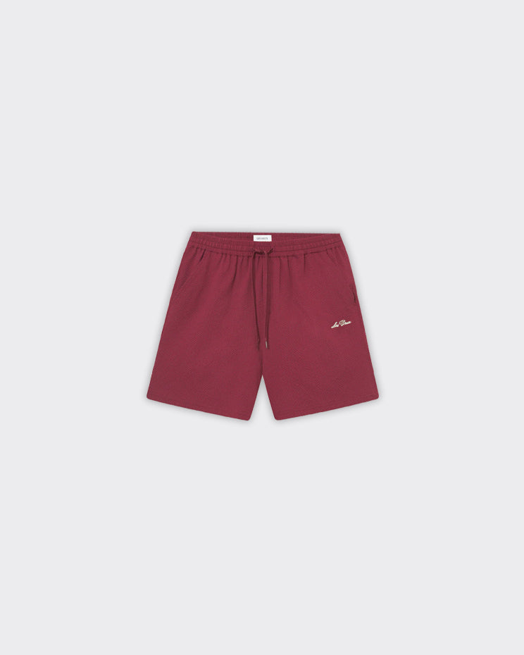Swim Shorts 2.0 Stan Seersucker Rosso