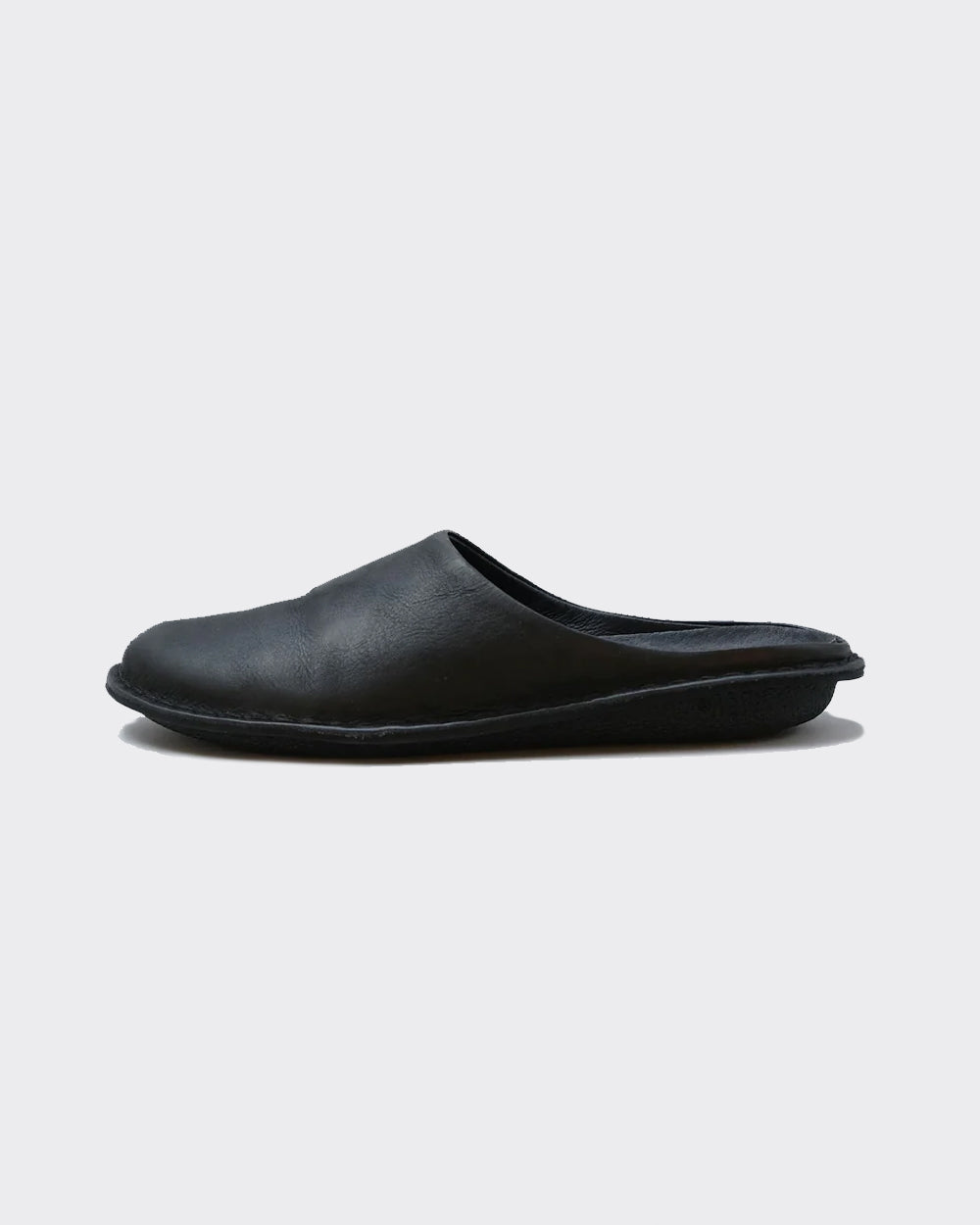 Ciabatta Roma Leather Preto Nera