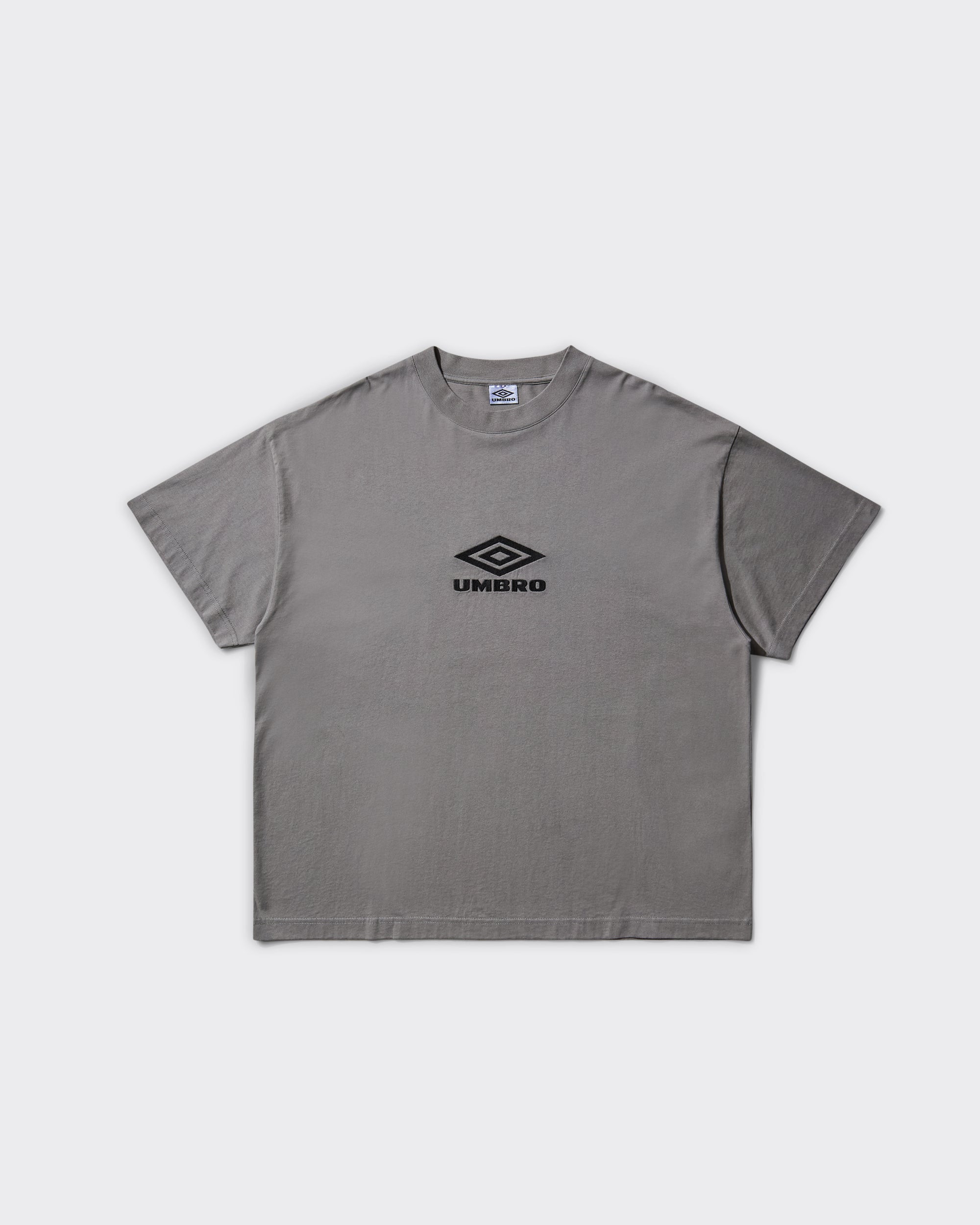 T-Shirt Og Logo Smock Grigia