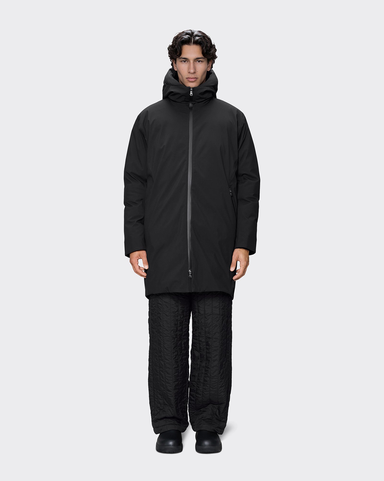 Giacca Long Puffer Sarna Long W4T4 Nera