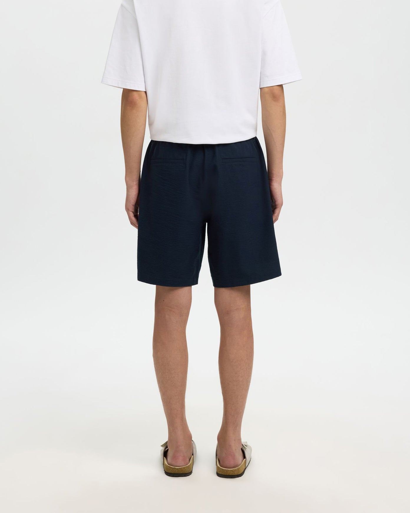 Shorts Regular Karl Seersucker Sky Captain