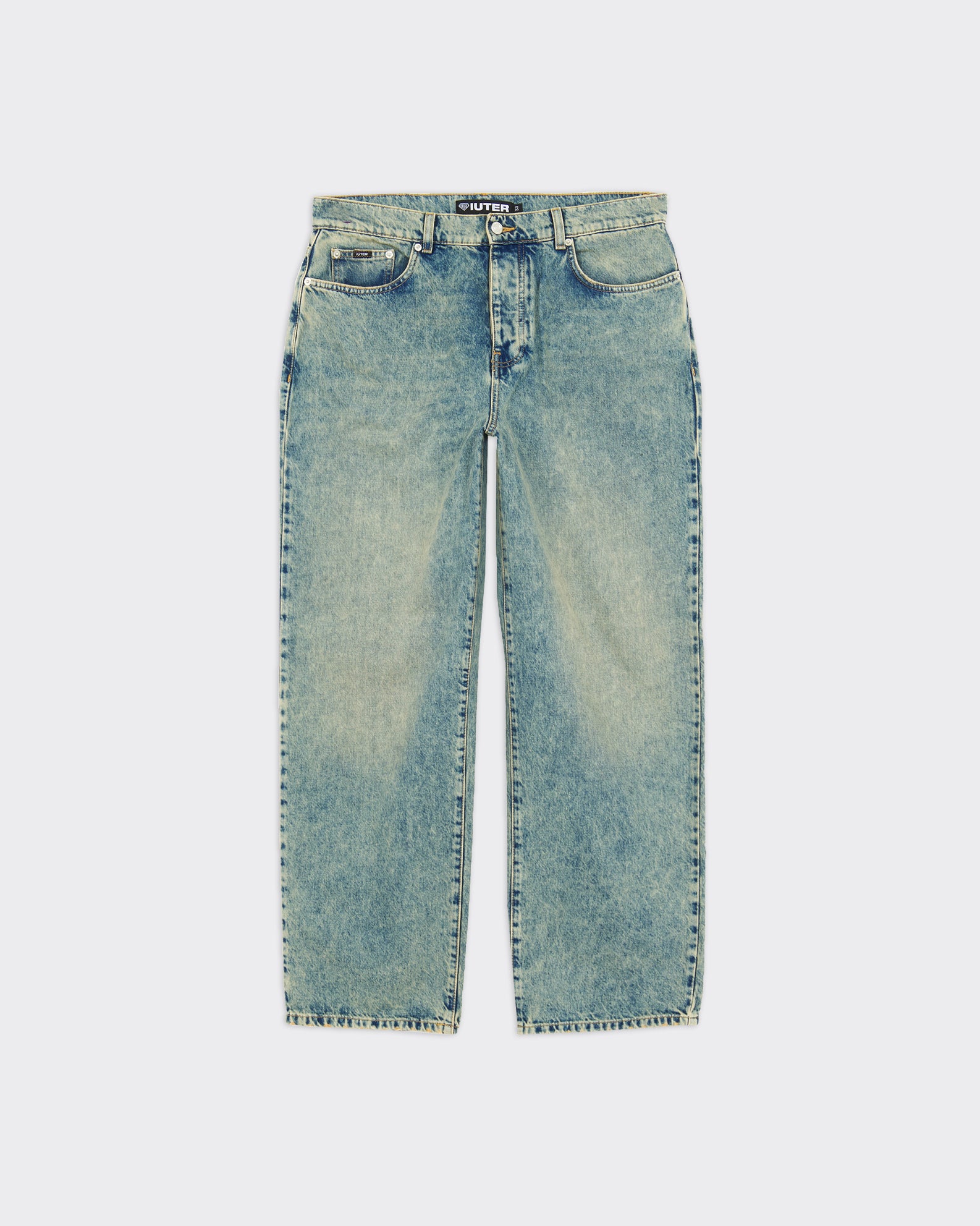Jeans Baggy Denim Acid Blue