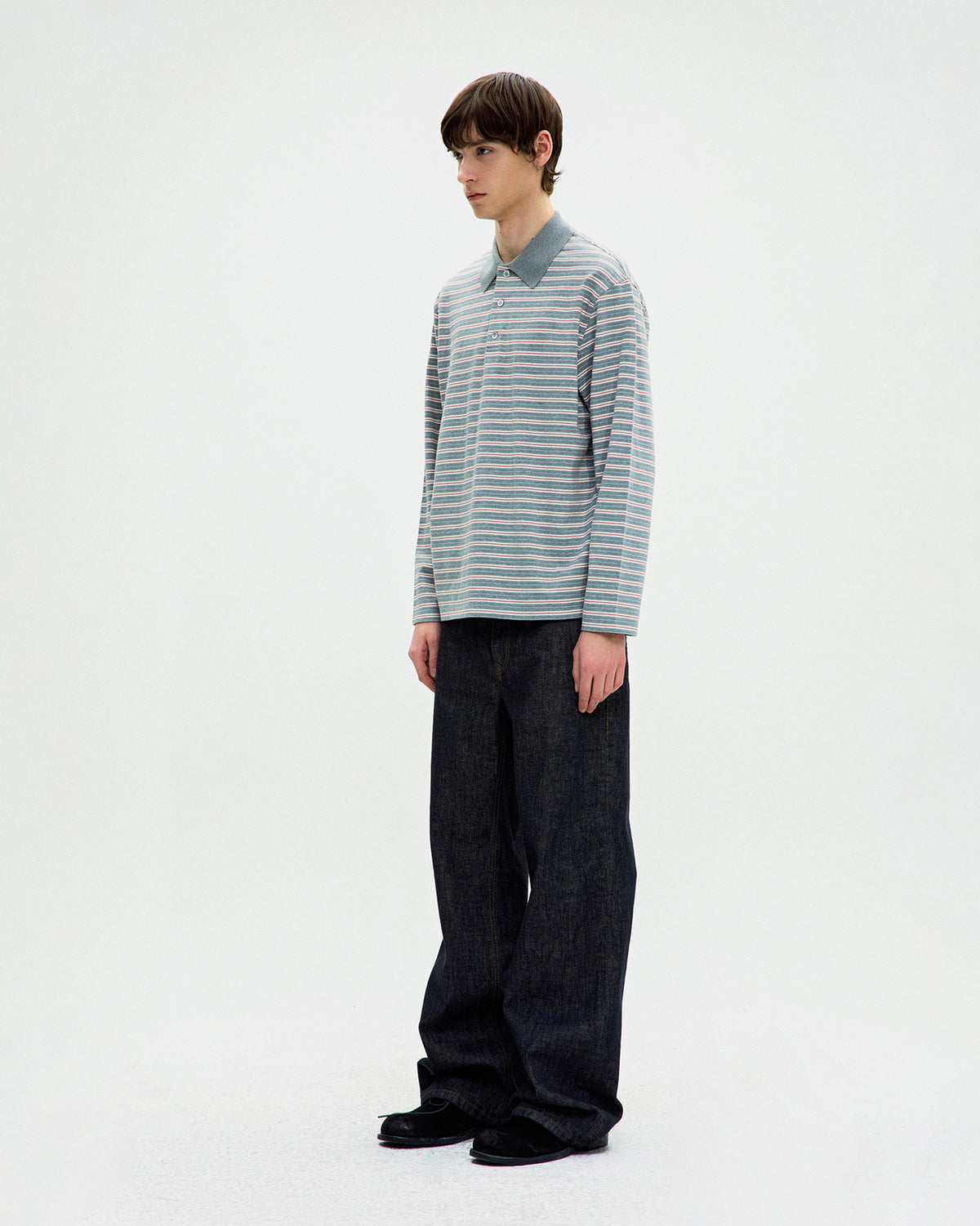 Jeans Rigid Semi Flare Indigo