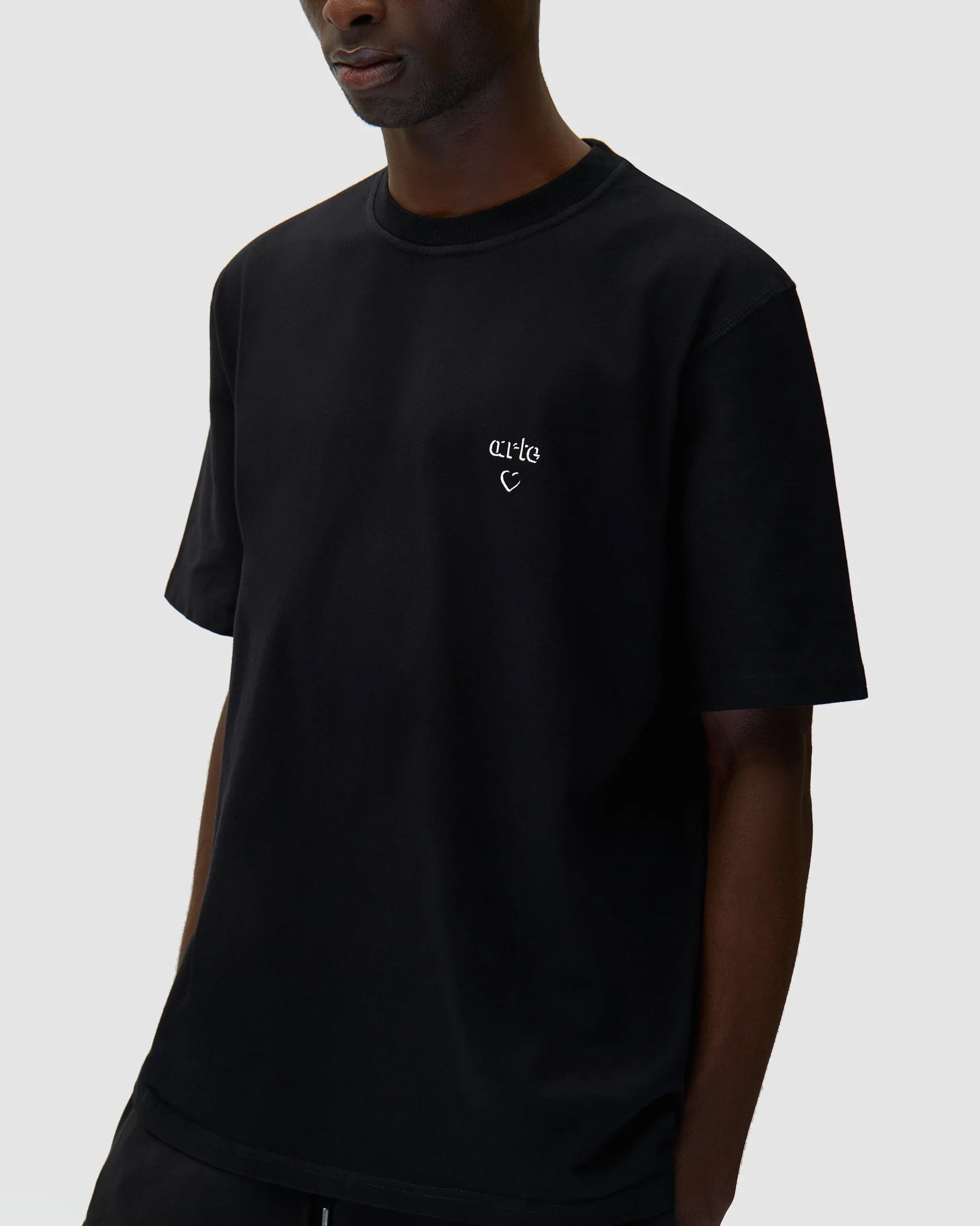 T-Shirt Arte Heart Nera