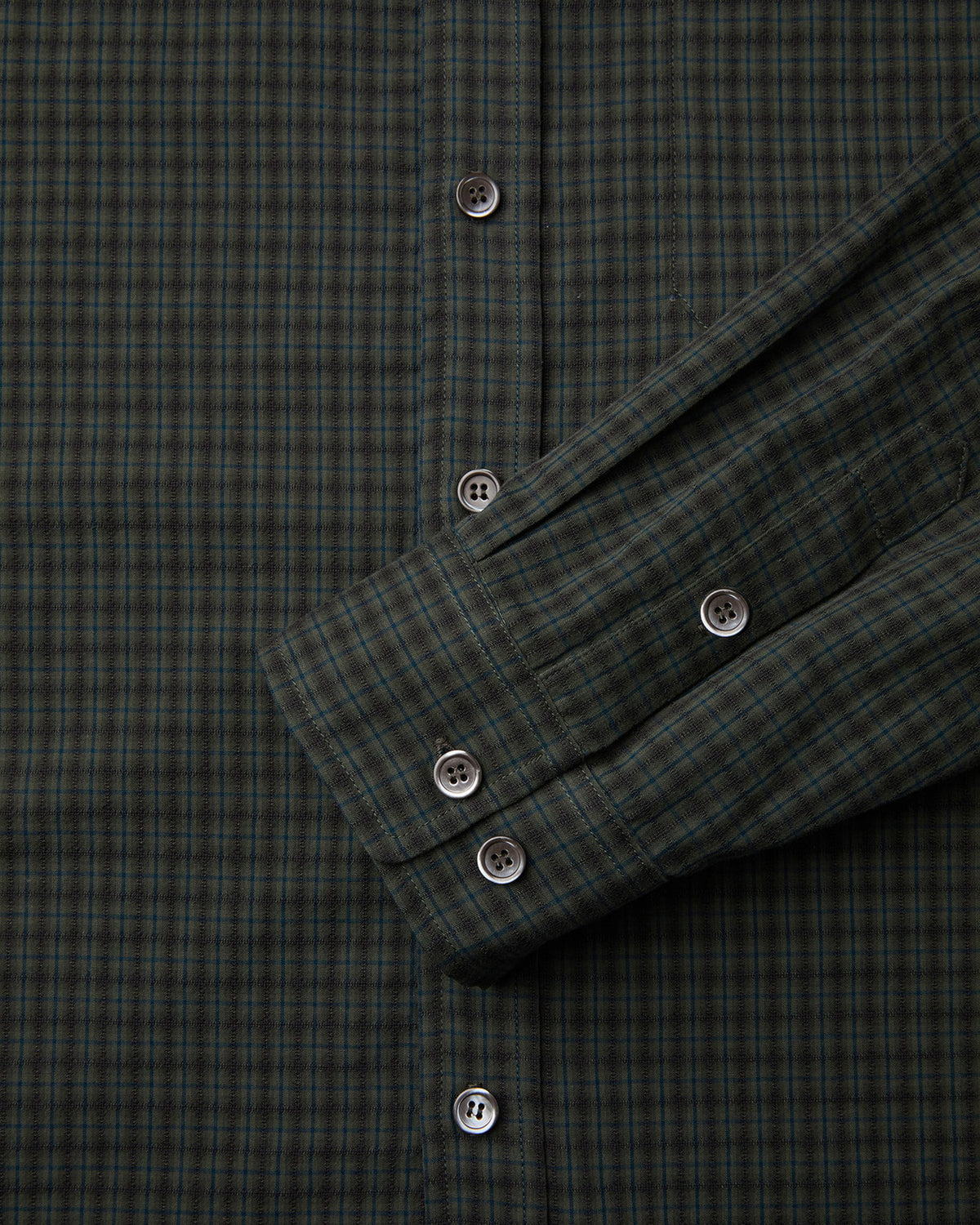 Camicia Seersucker Verde