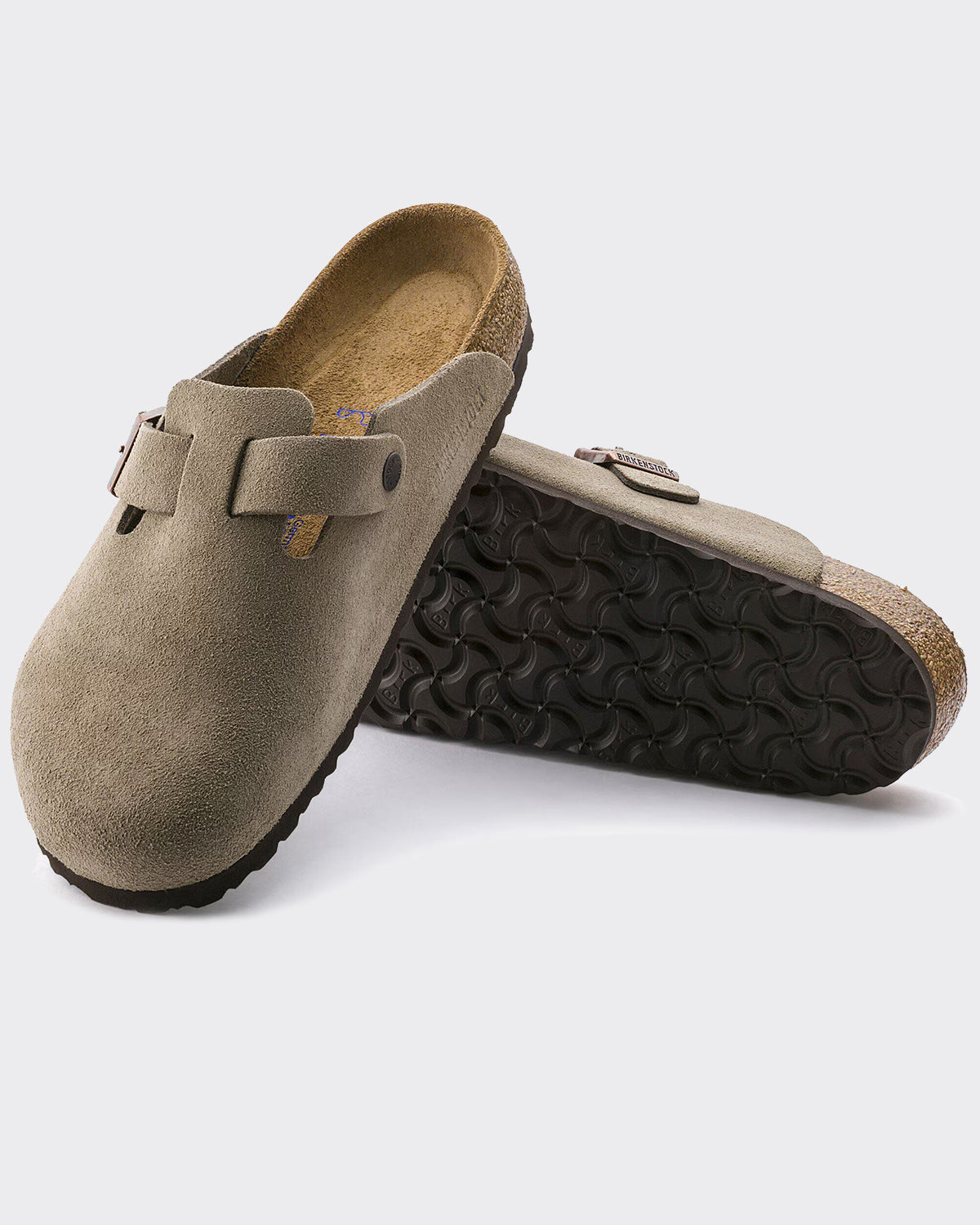 Ciabatta Boston Suede Taupe