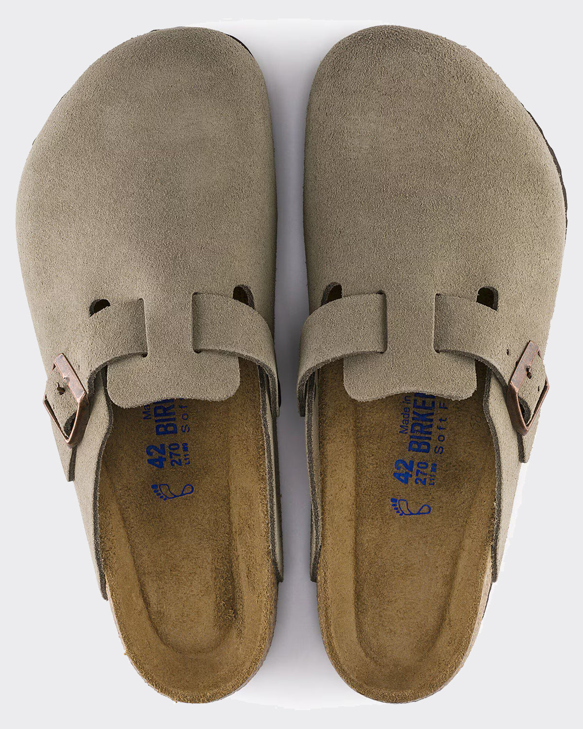 Ciabatta Boston Suede Taupe