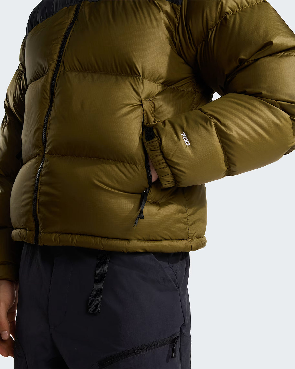 Giacca Nuptse Retro 1996 Caraway Seed/Nero