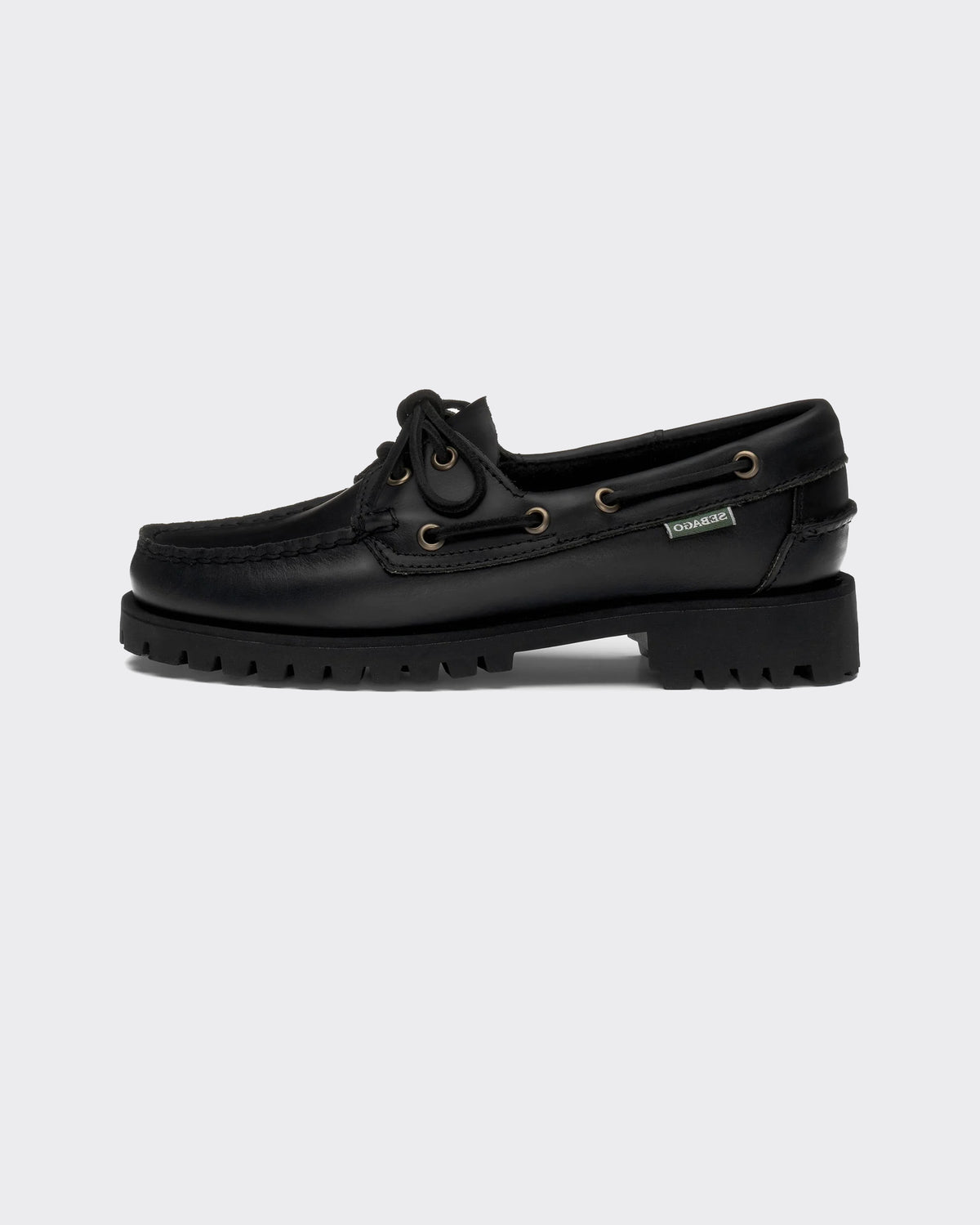 Mocassino Woman Ranger Waxy Nero