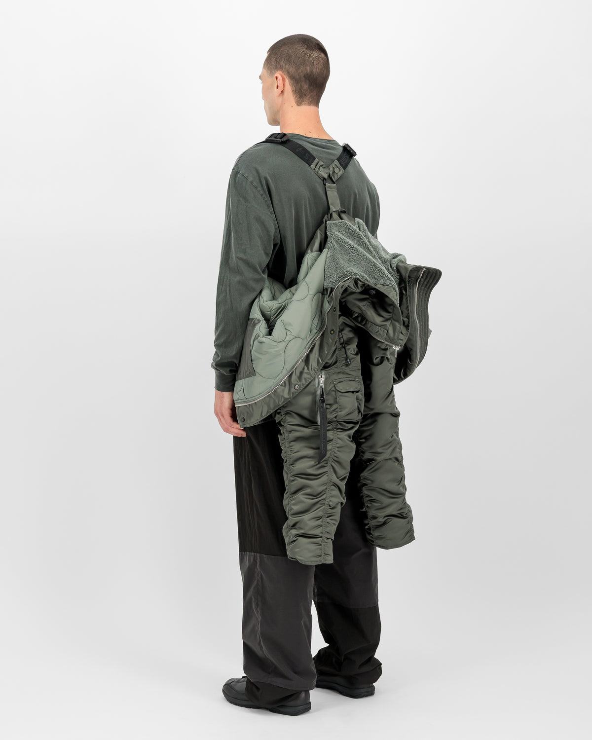 Bomber N-2B Base Vintage Green