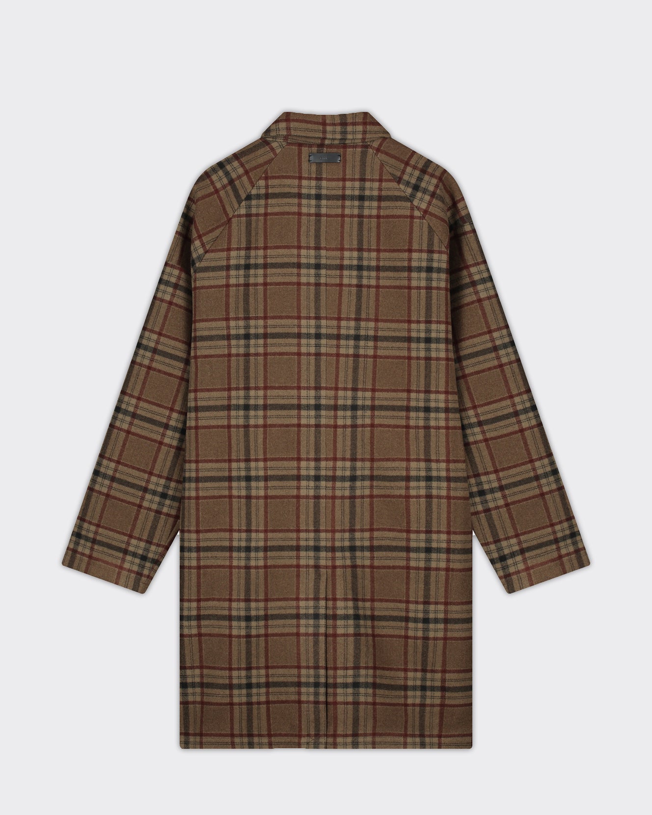 Cappotto Check Plaid