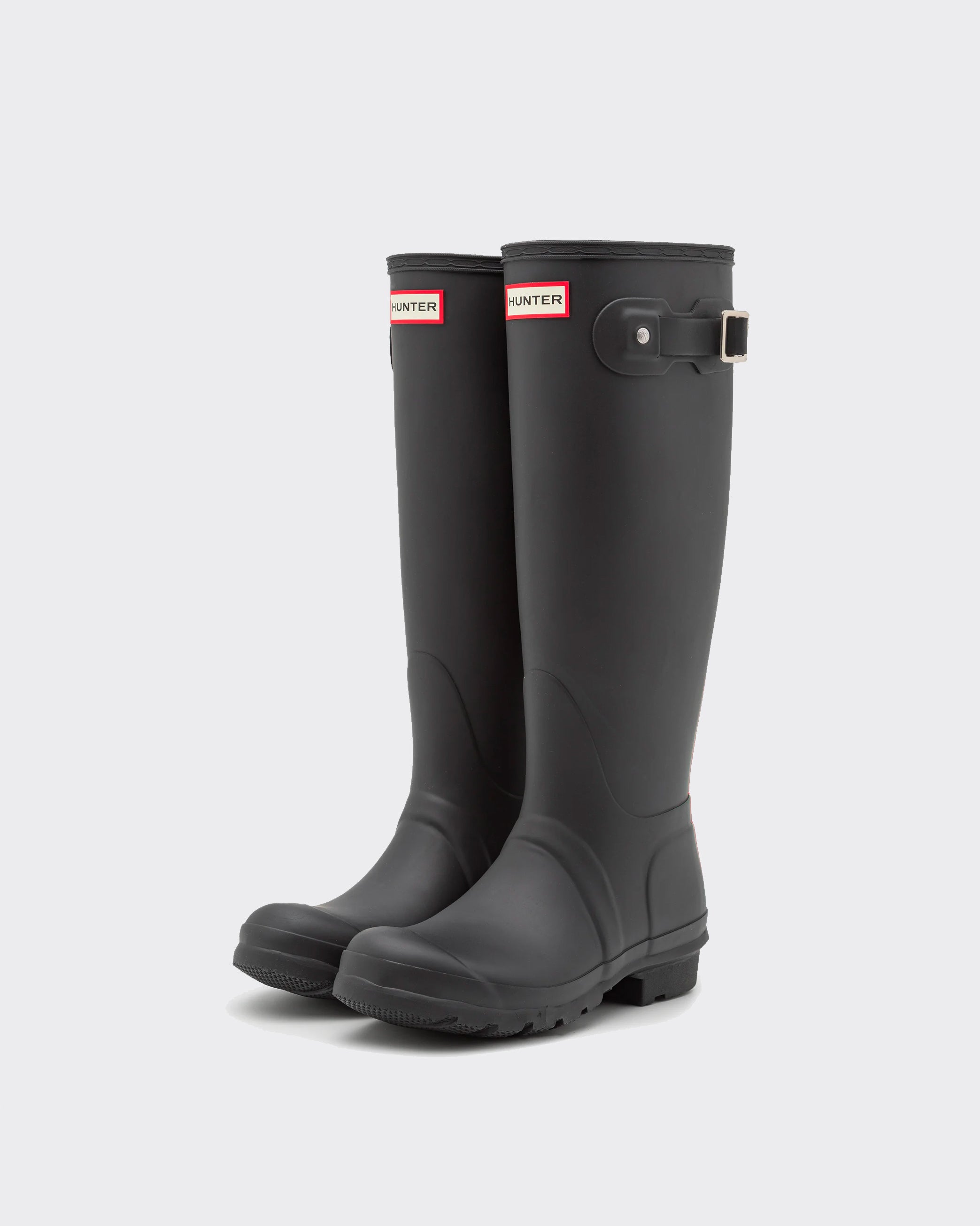 Tall Boots Womens Original Tri Color Logo Nero