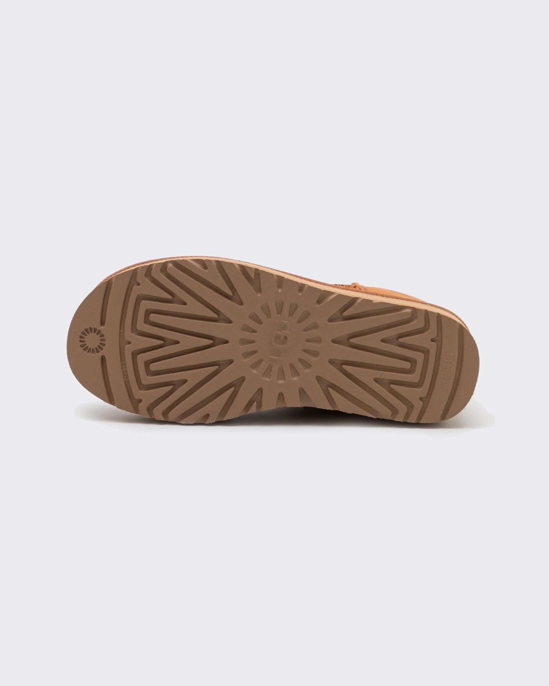 W CLASSIC MINI PLATFORM CHESTNUT BOOTS