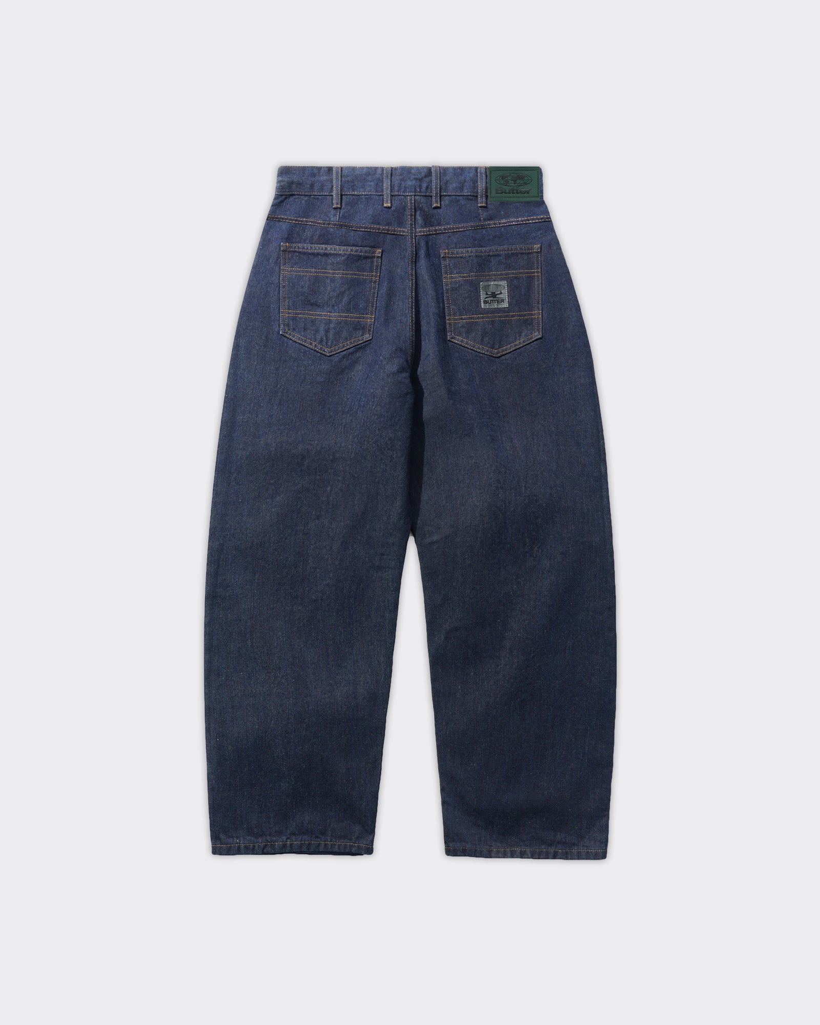 Jeans Wide Cut Denim Selvedge Blue