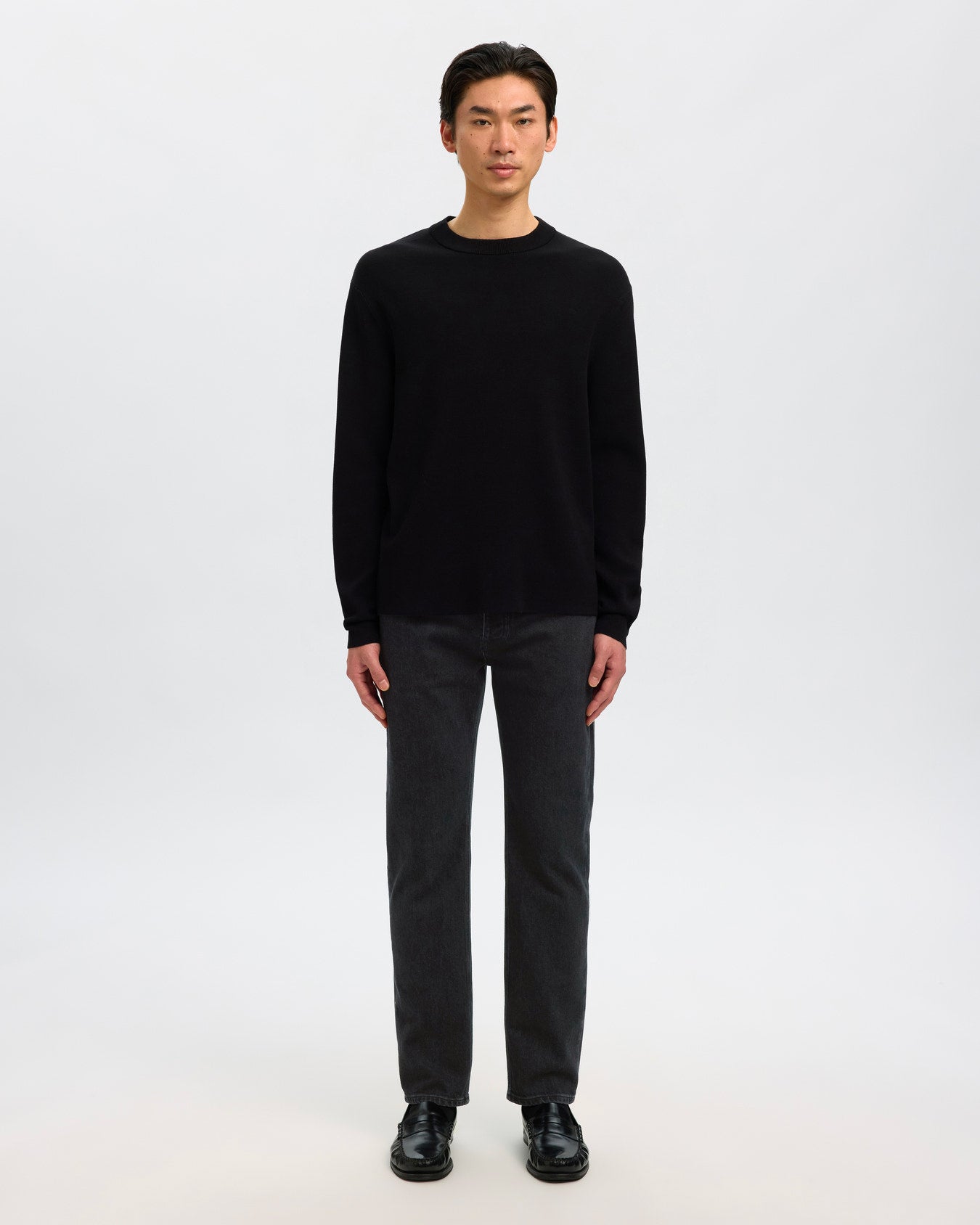 Jeans Loose Ben Kori Denim Nero
