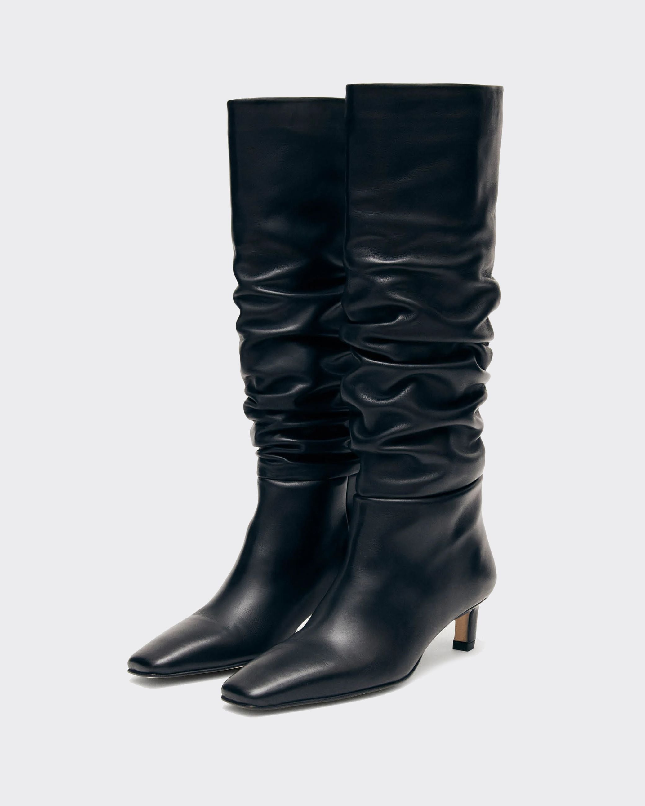Stivale Kalila Leather Nero