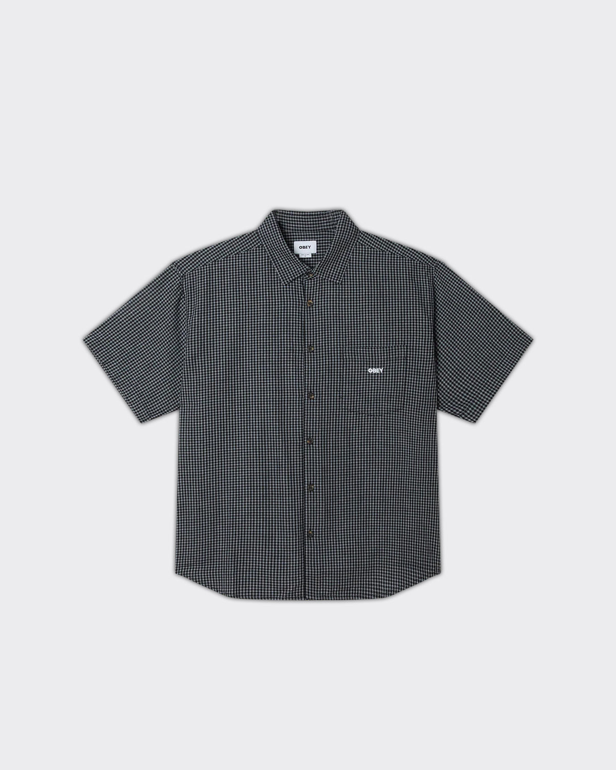 Camicia Bigwig Frank Woven Nera