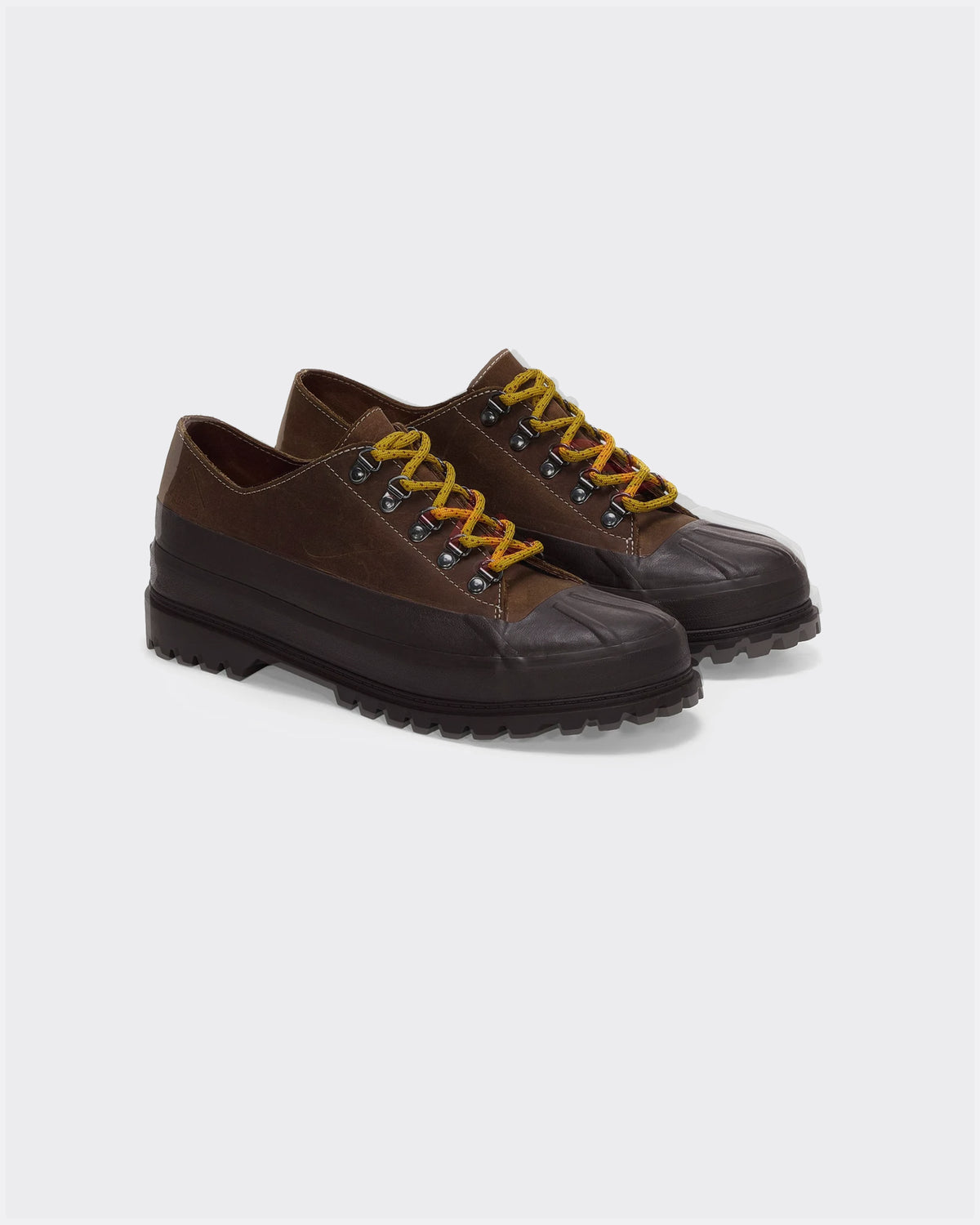 Sneakers 3345 Alpina Duck Crazy Horse Low Cut Brown Horse/Black