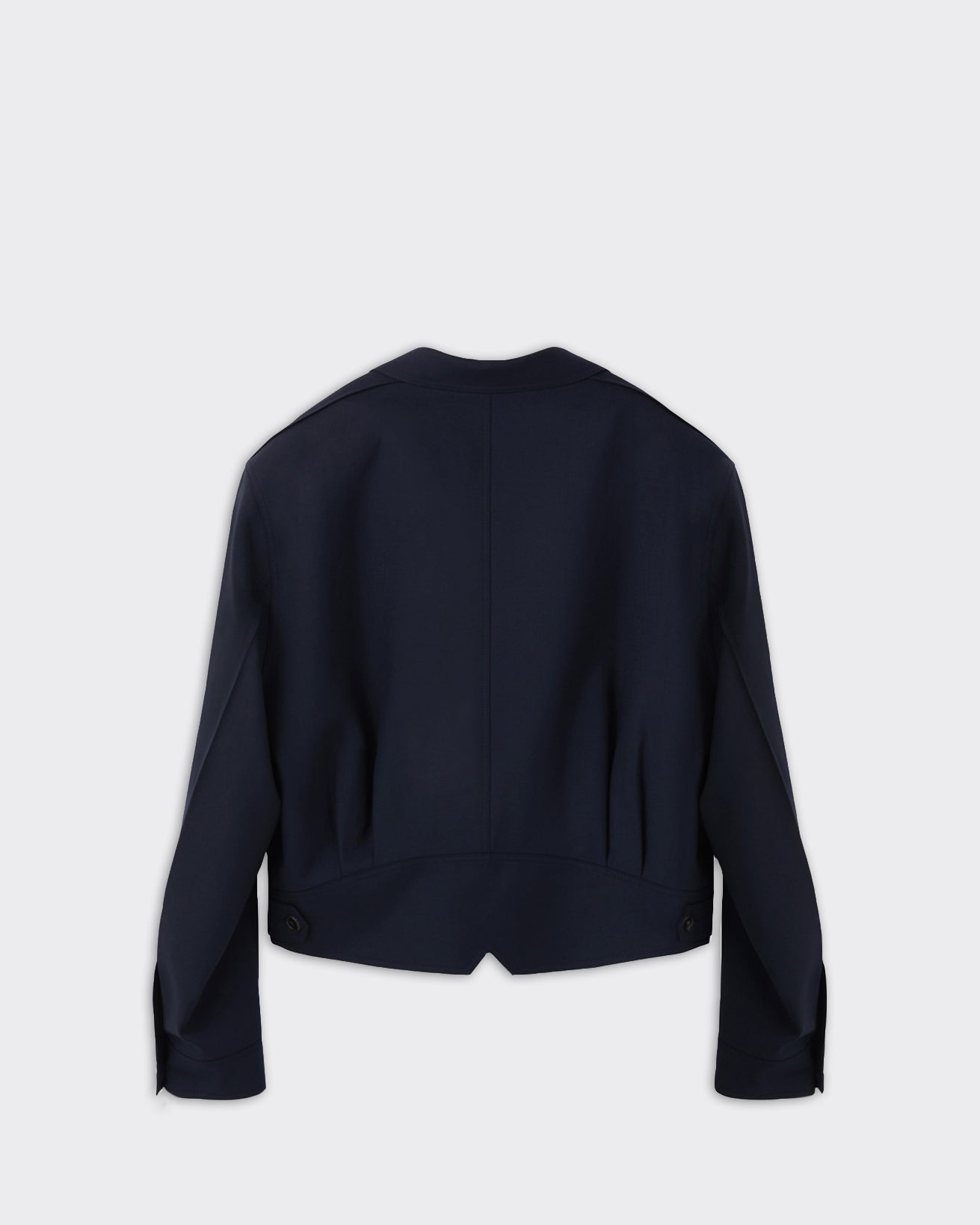 Blazer Short Double Breasted Dark Navy