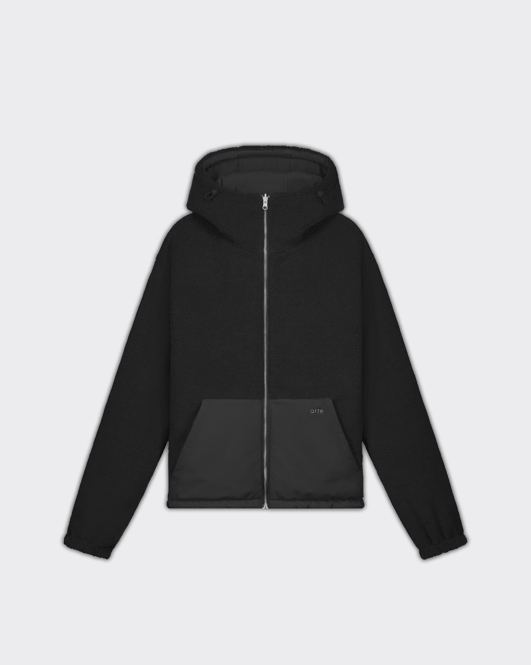 Giacca Nylon Technical Nera