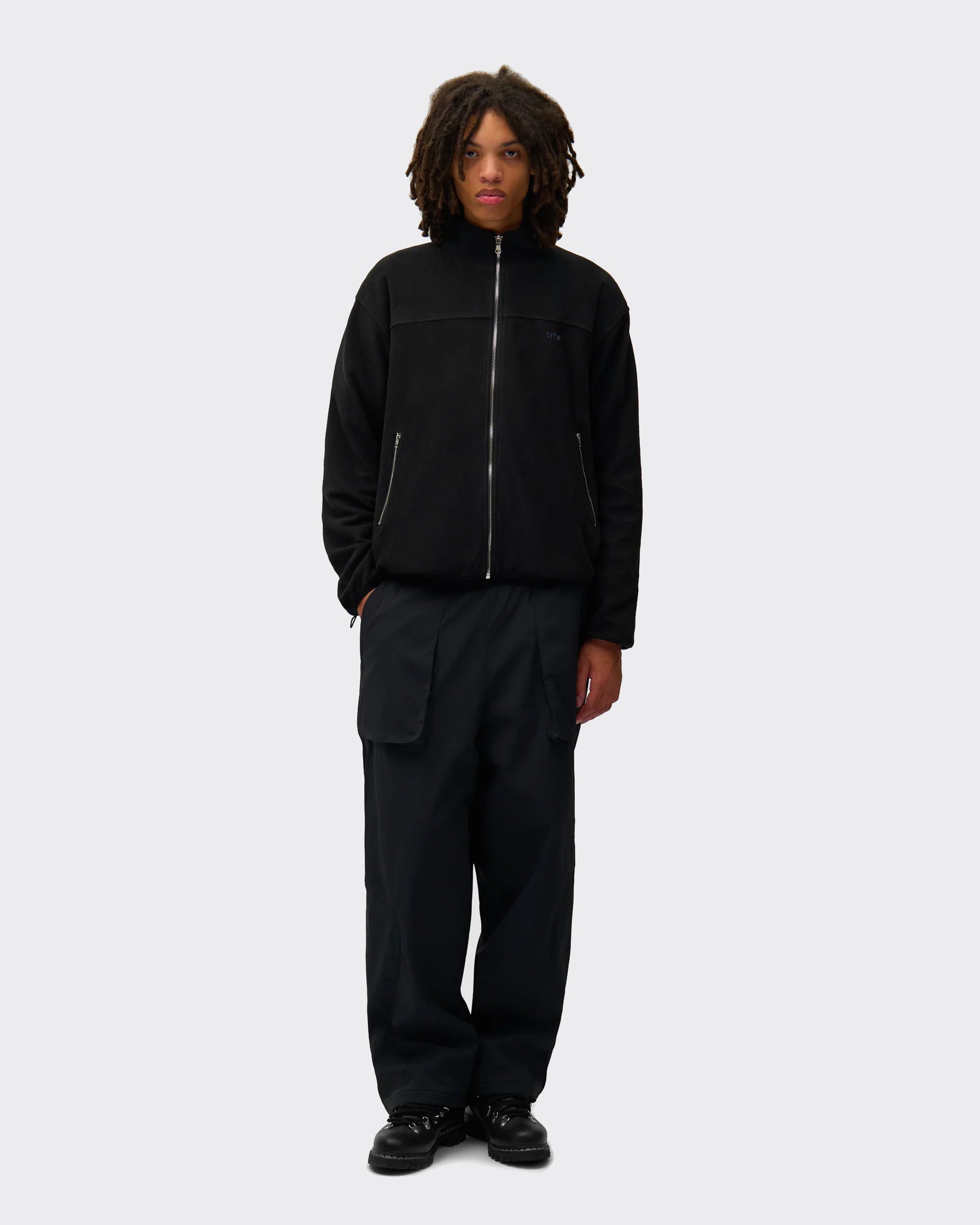 Technical Polar Jacket Black