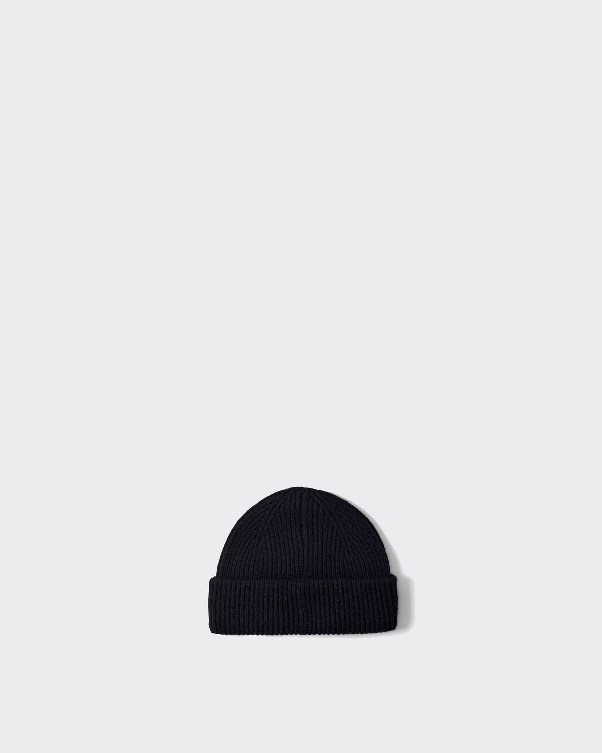 Beanie Mason Sailor Merino Nero
