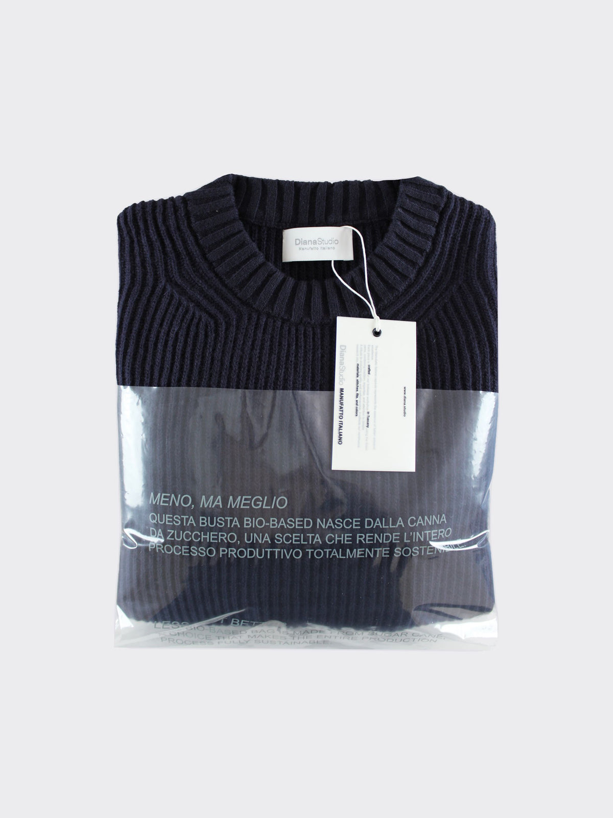 Crewneck Supersoft Blu Navy