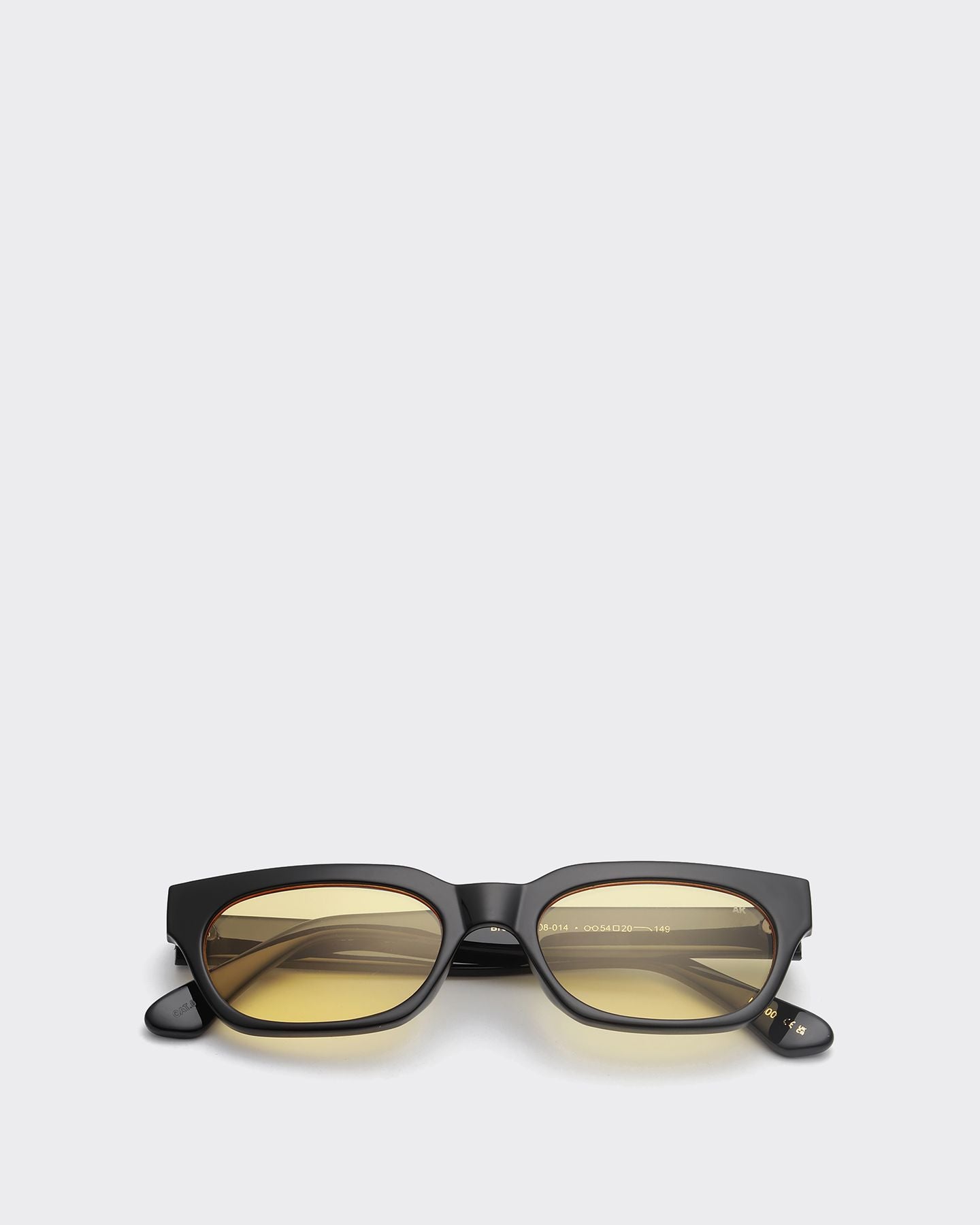 Occhiale da Sole Bror Nero/Giallo