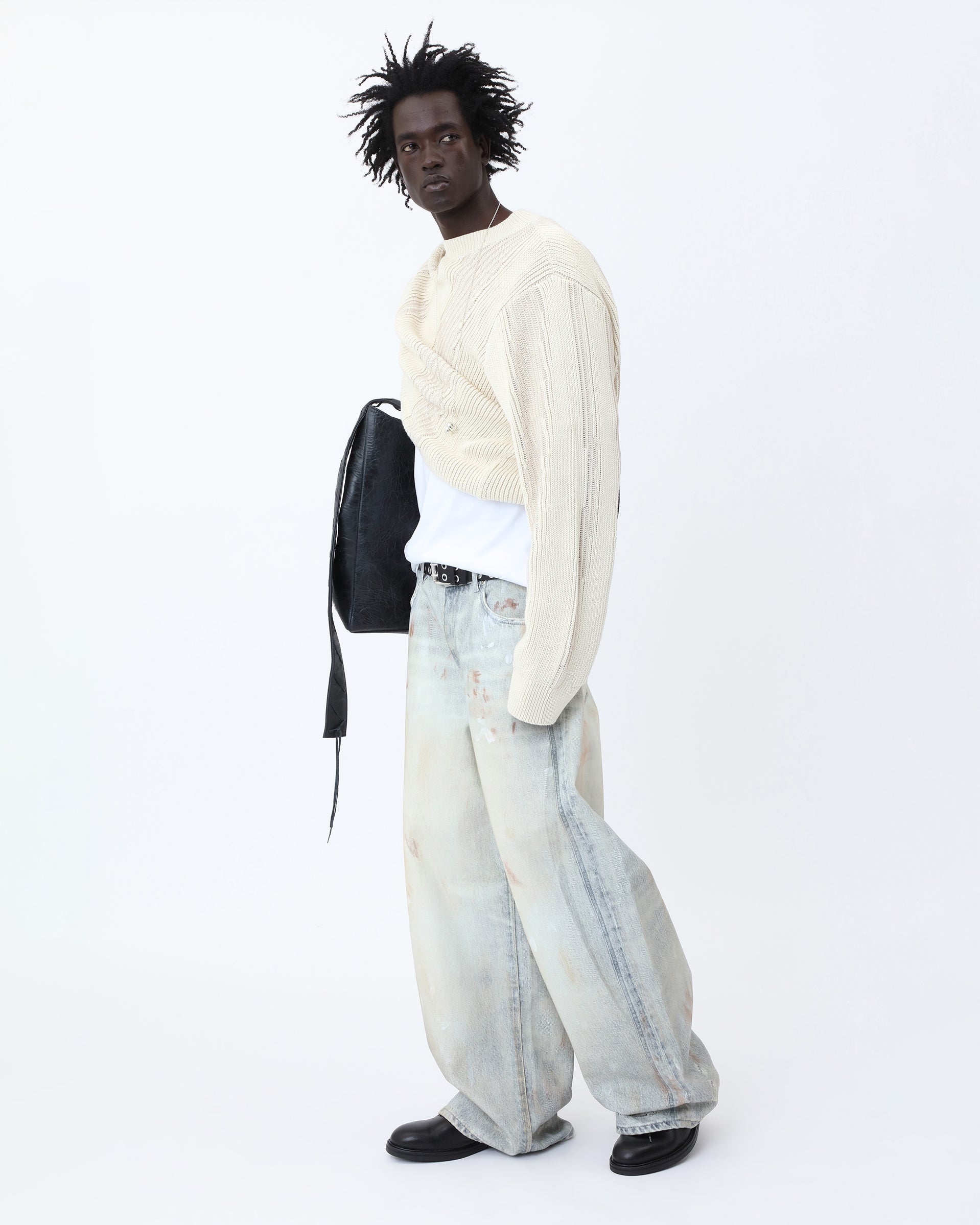 Maglione Knit Bently Cloud Cream