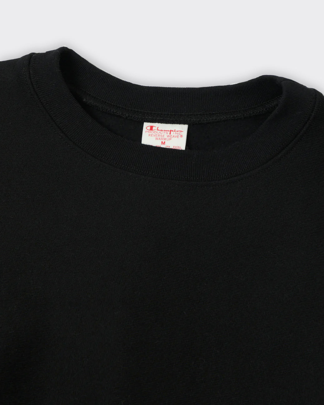 Felpa Crewneck MADE IN USA Nera