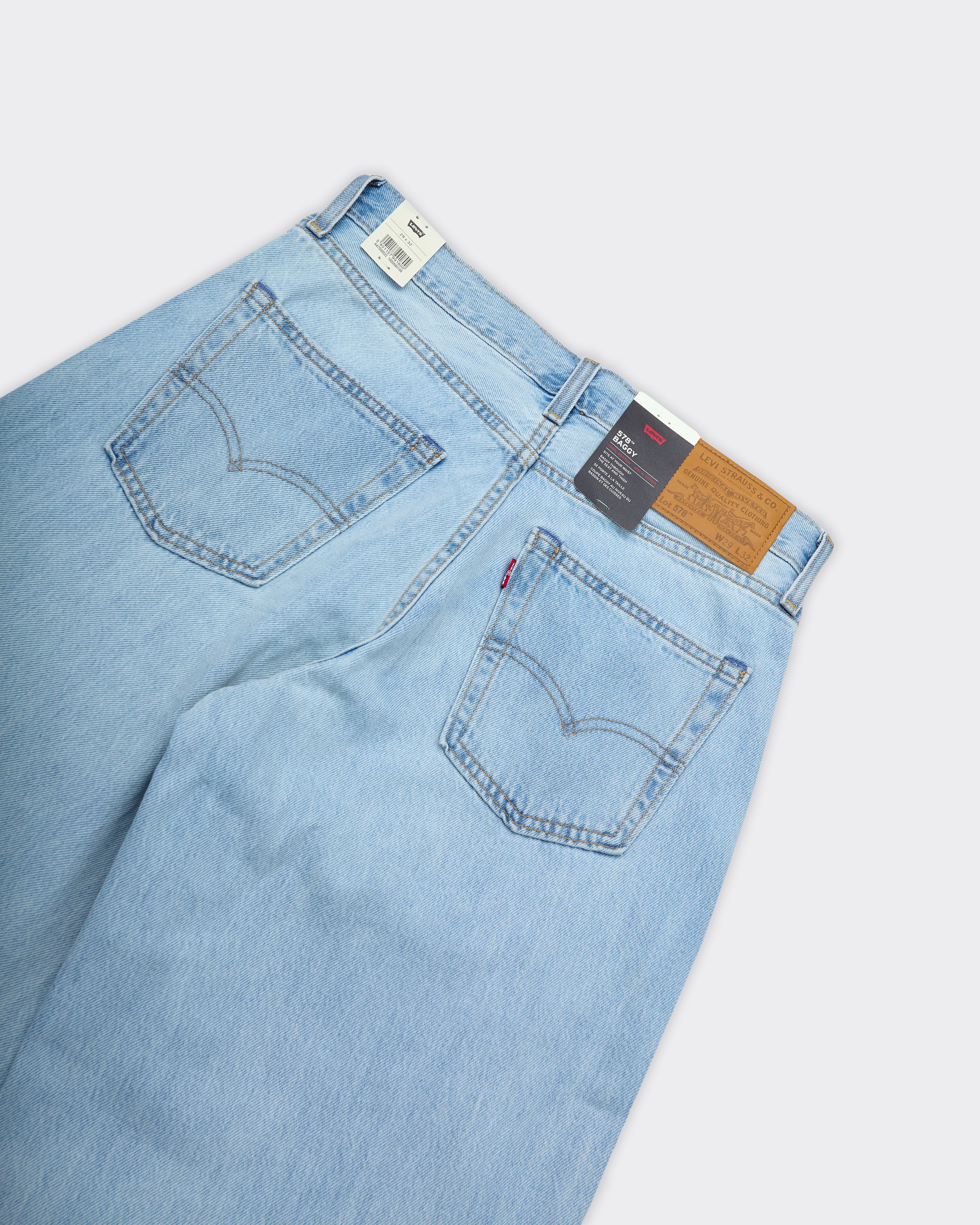 Jeans 578 Baggy Bags To Richies Light Indigo