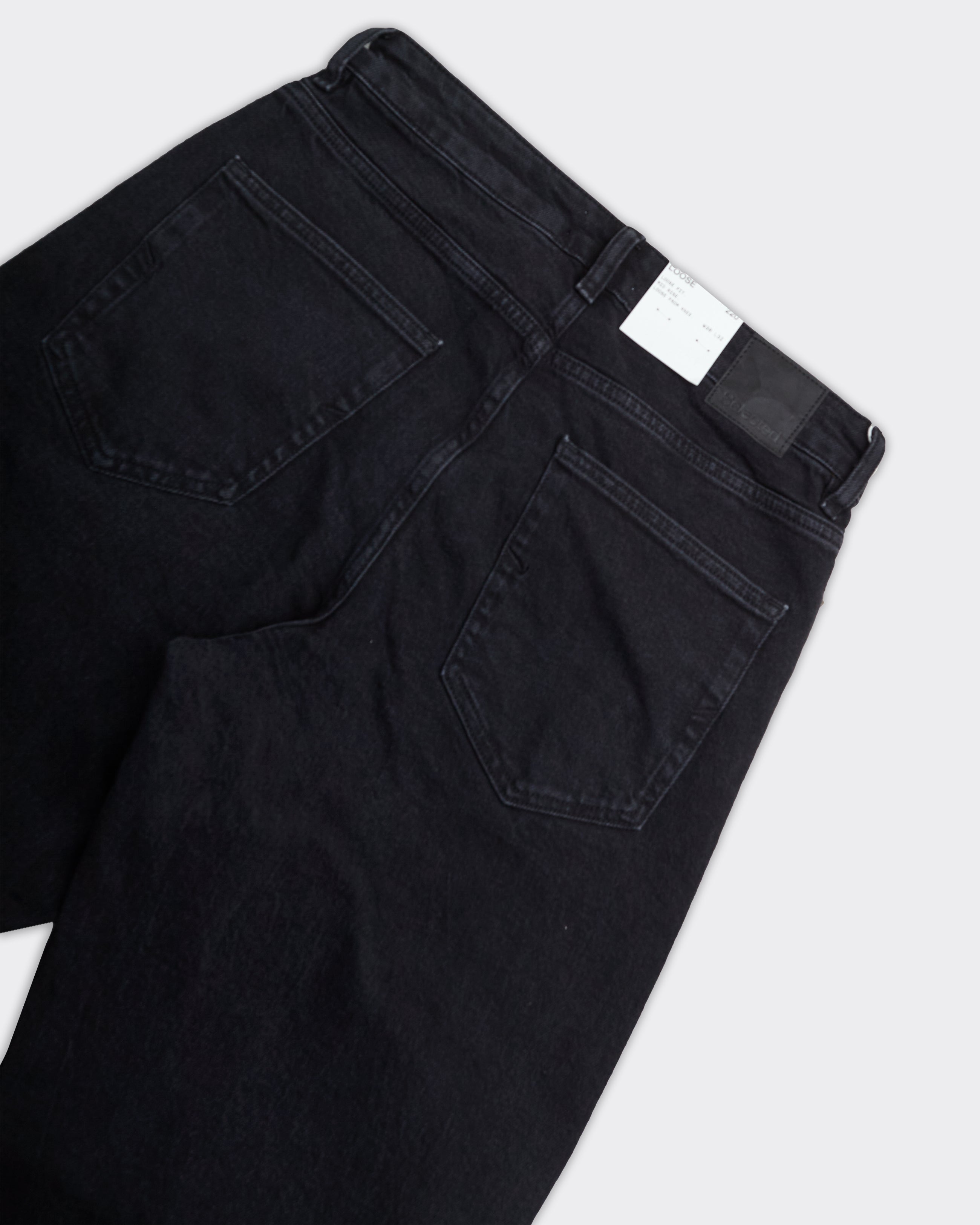 Jeans Loose Ben Kori Denim Nero