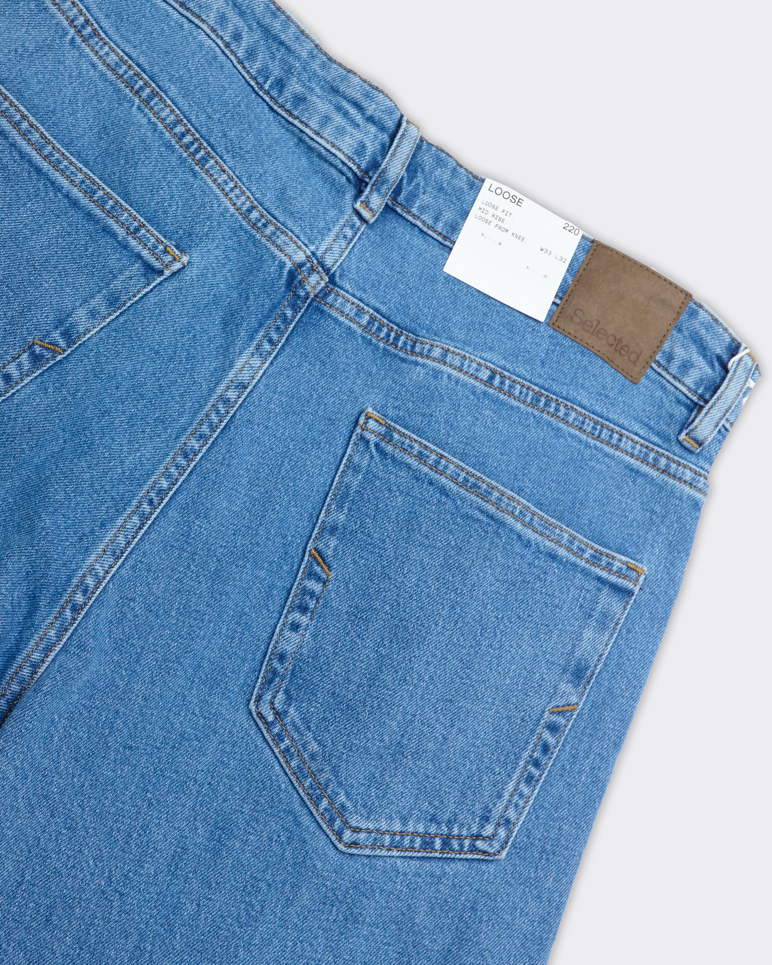 Jeans Loose Ben Kori Denim Light Blu