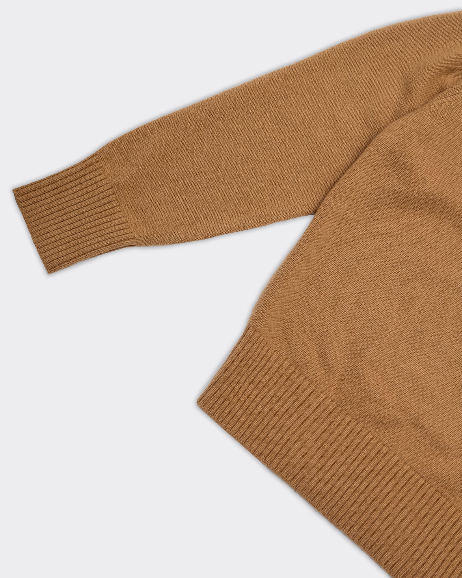 Crewneck Knit Calle Relaxed Cashmere Blend Chipmunk
