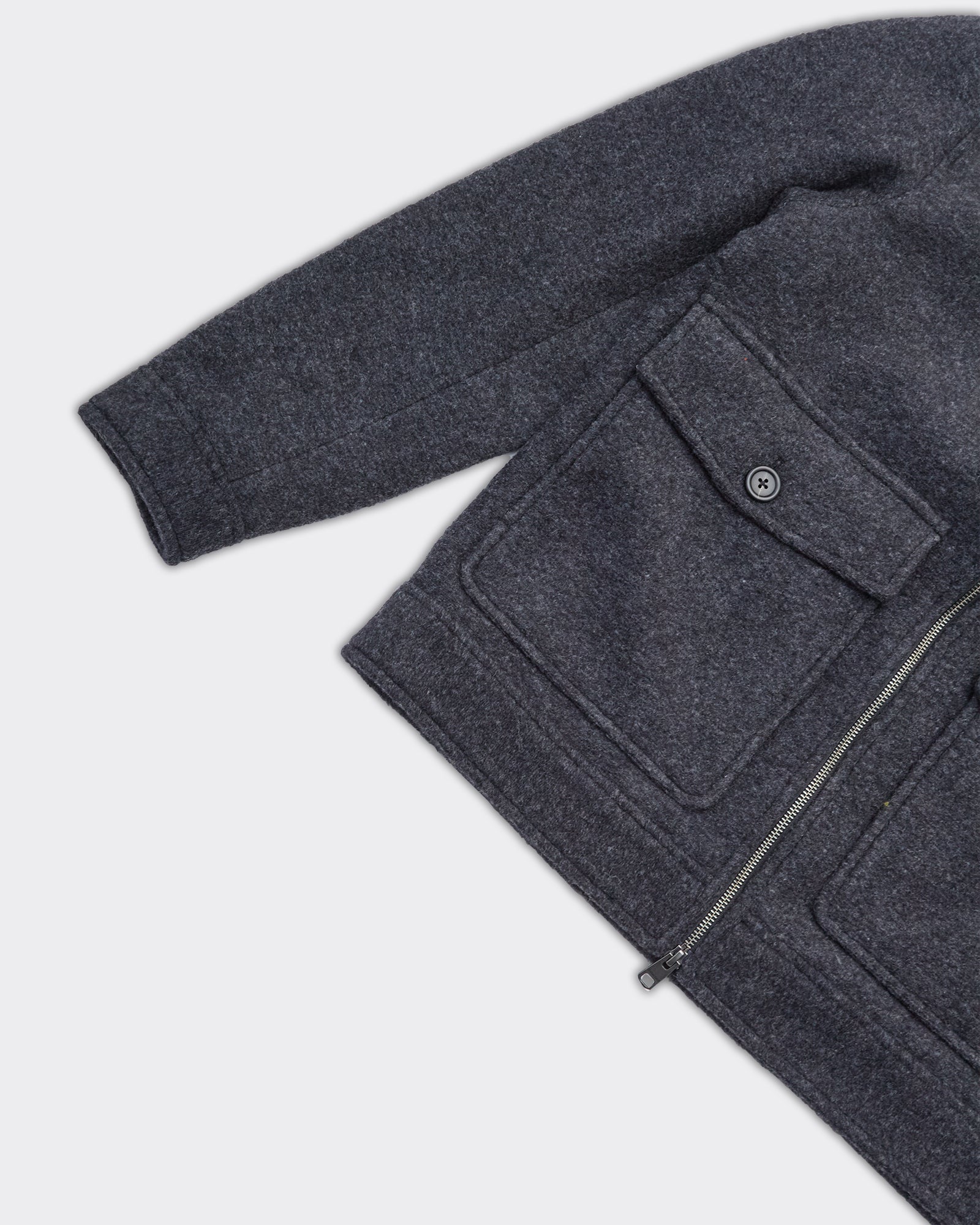 Giacca Jakob Wool Blend Grey Melange