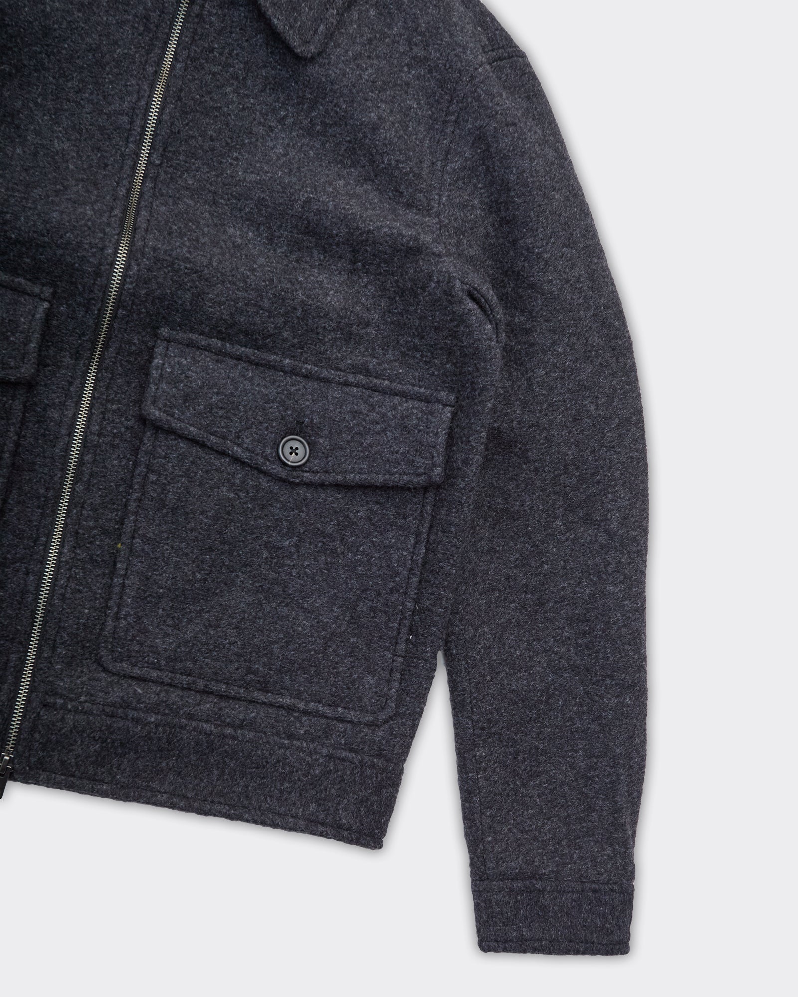 Giacca Jakob Wool Blend Grey Melange