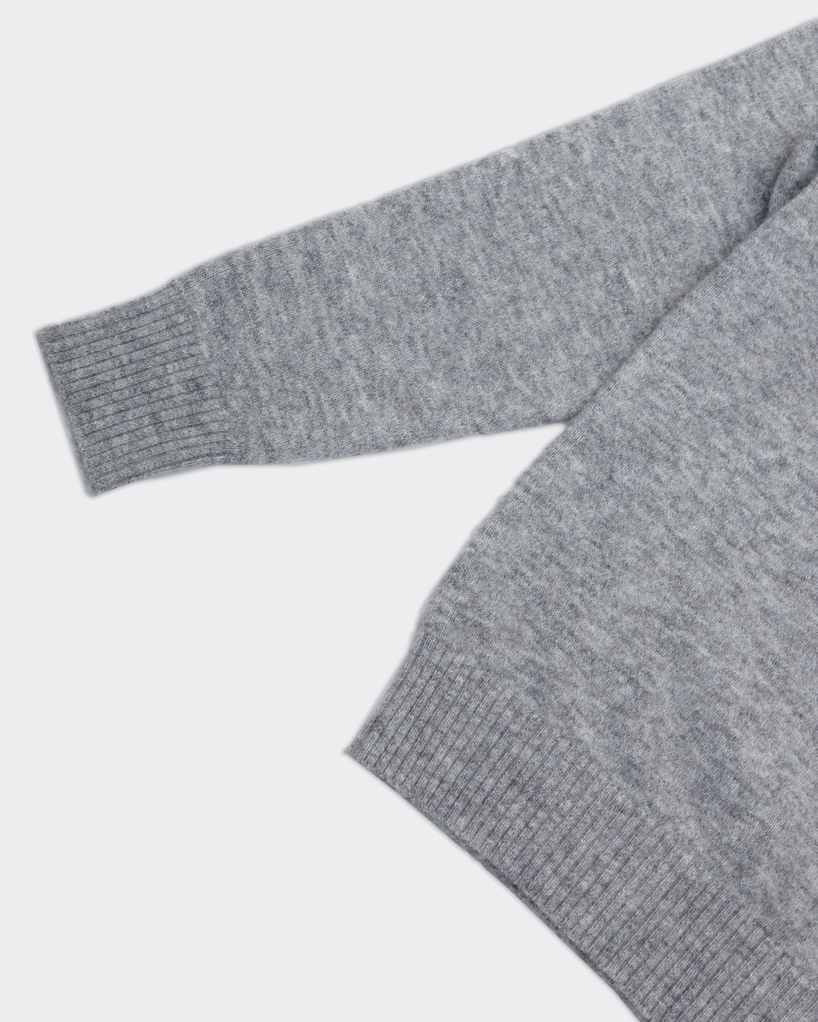 Maglione Knit Rai Light Grey Melange