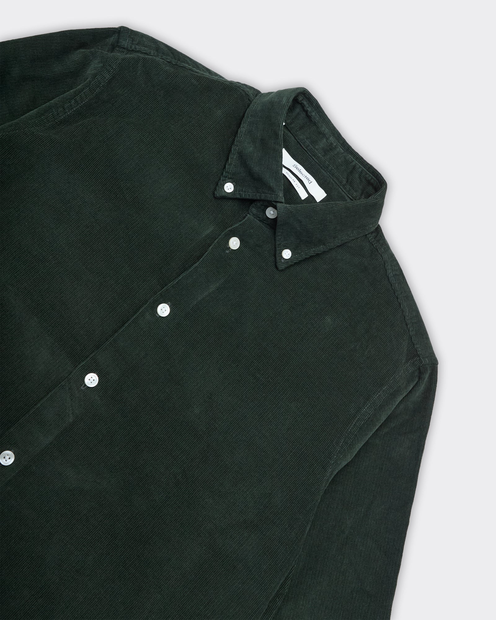 Camicia Danni Cord Deep Forest