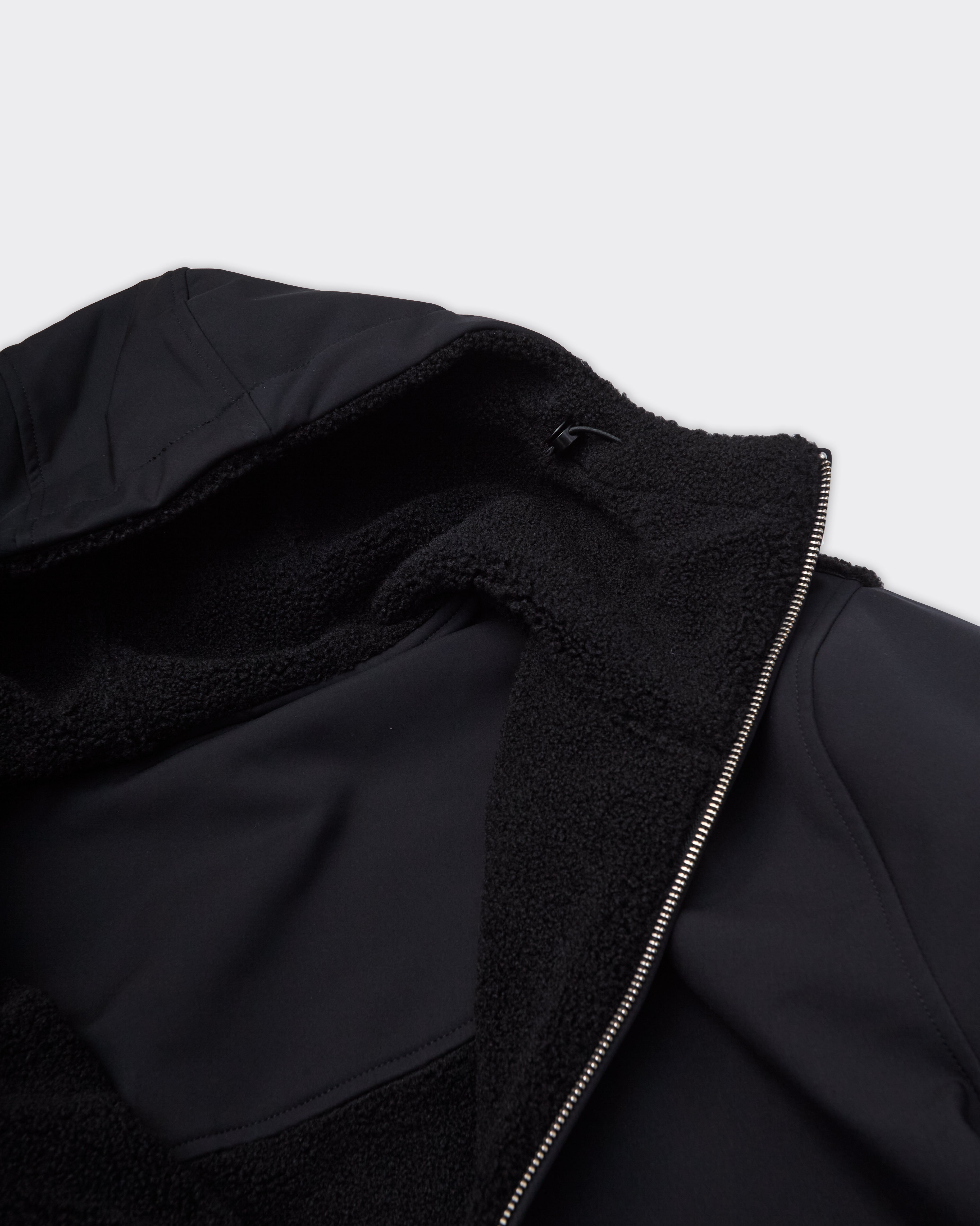 Nylon Technical Jacket Black