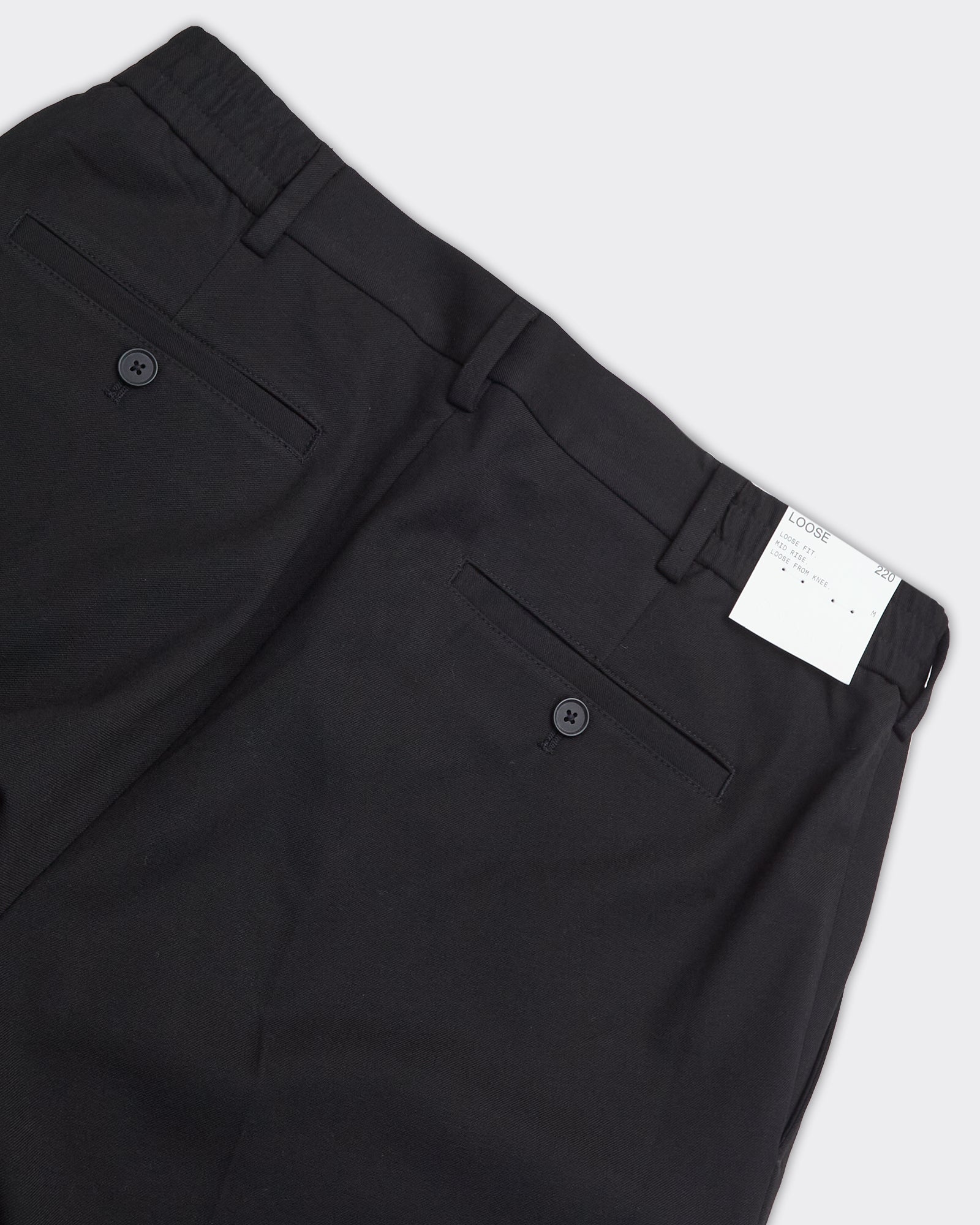 Pantalone Finn Loose Flex Nero