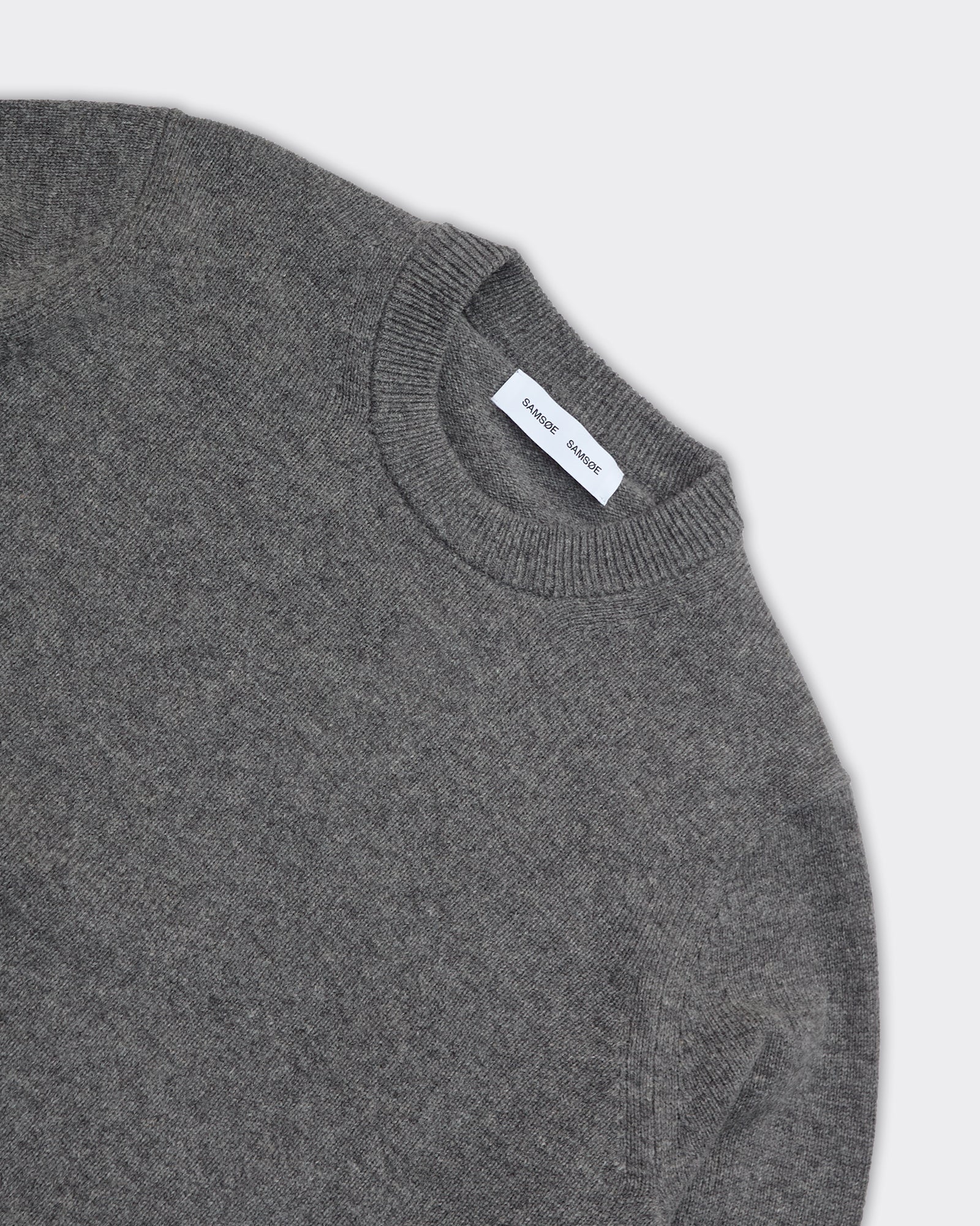 Maglione Knit Isak Grigio