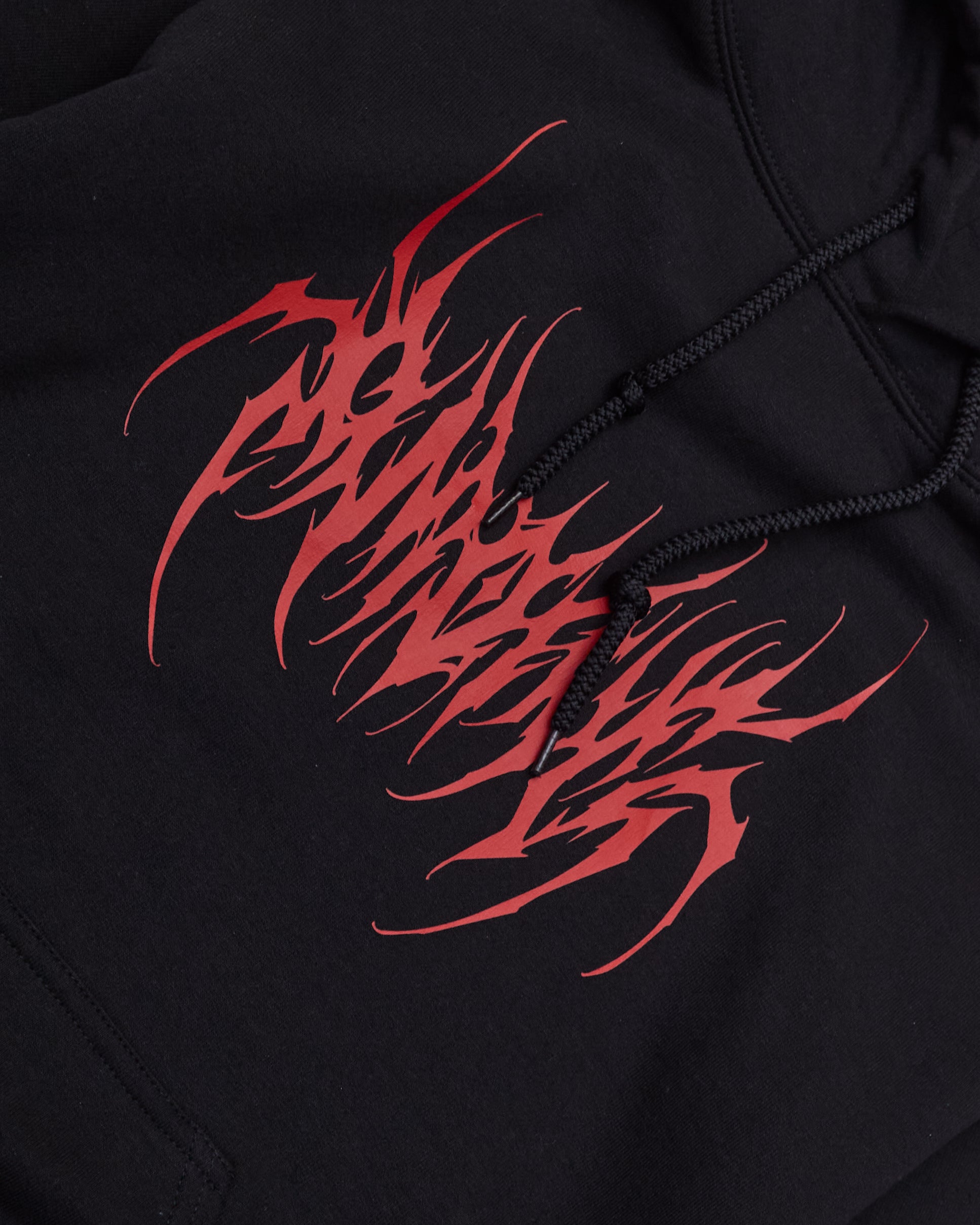 Felpa Con Cappuccio Baby Don't Cry Nera