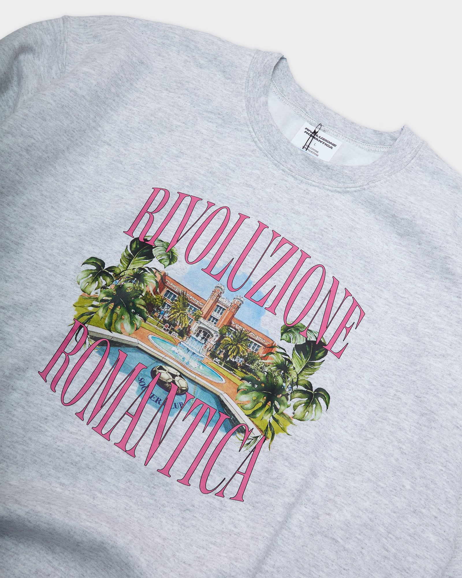 Crewneck Soccer Club Grigia