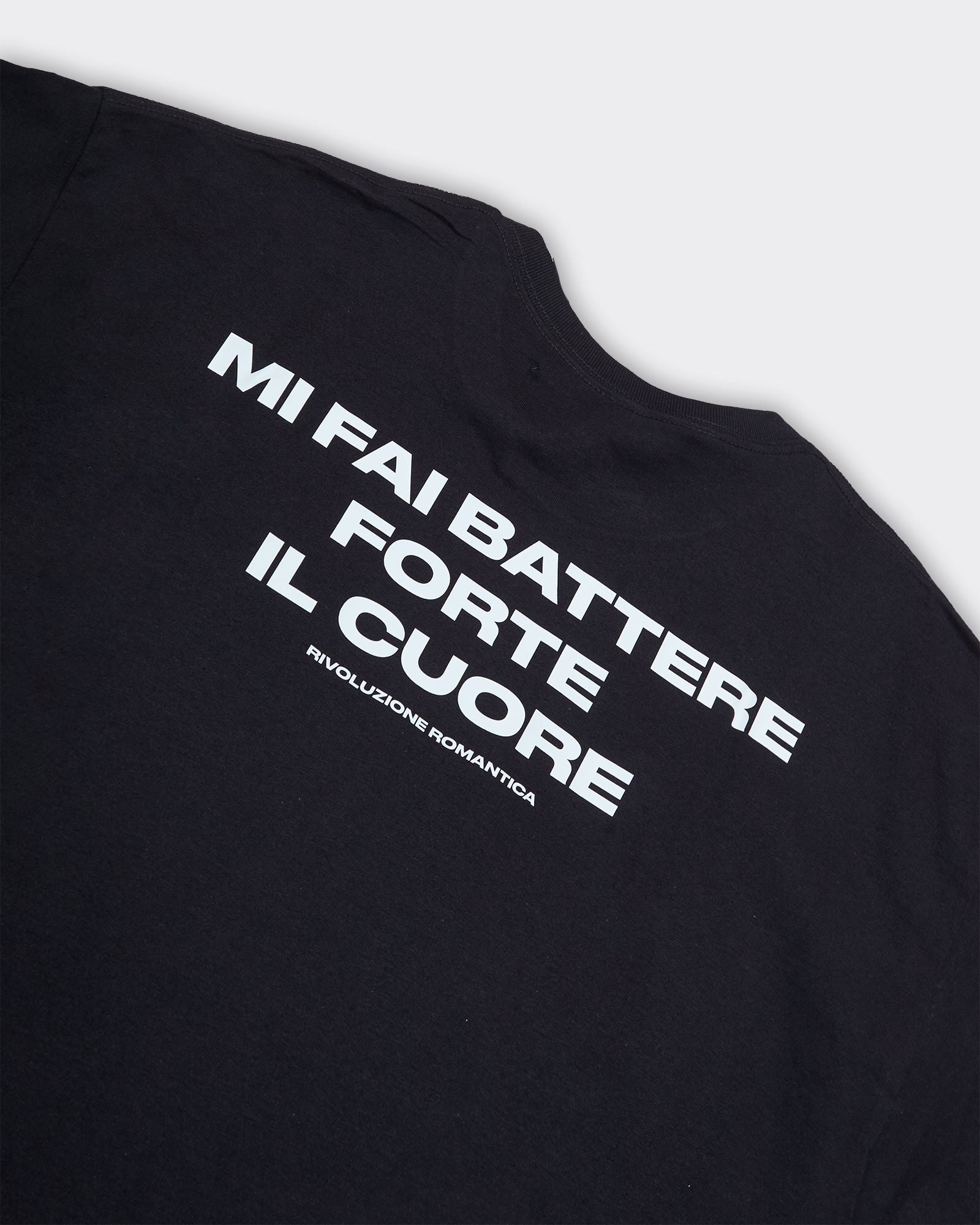 T-Shirt Mi Fai Battere Il Cuore Nera