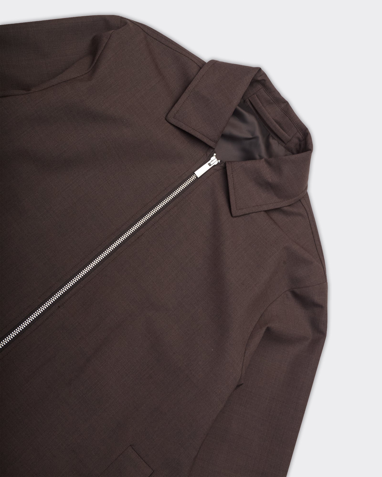 Giacca Theo Wool Blend Marrone