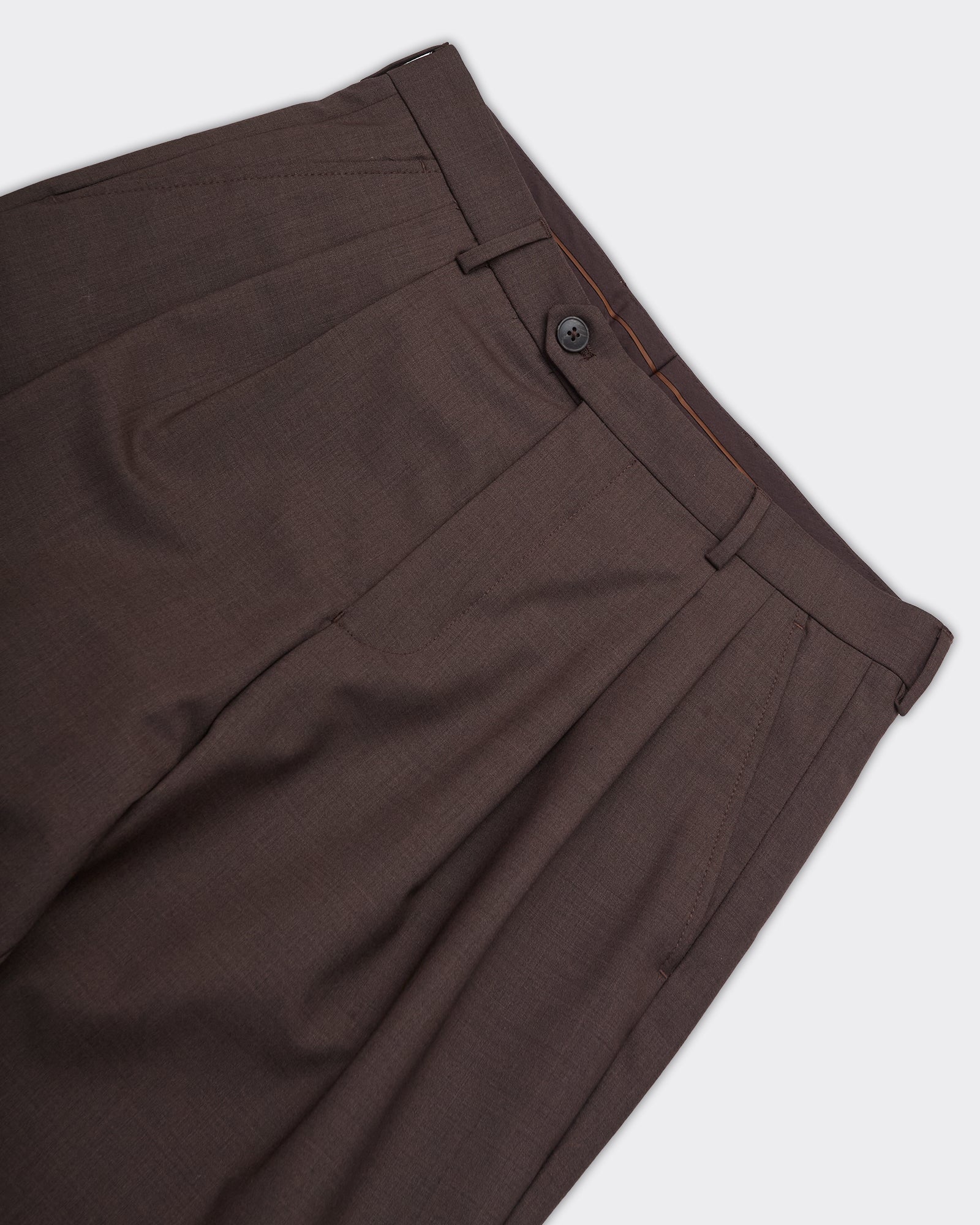 Pantalone Theo Relaxed Marrone