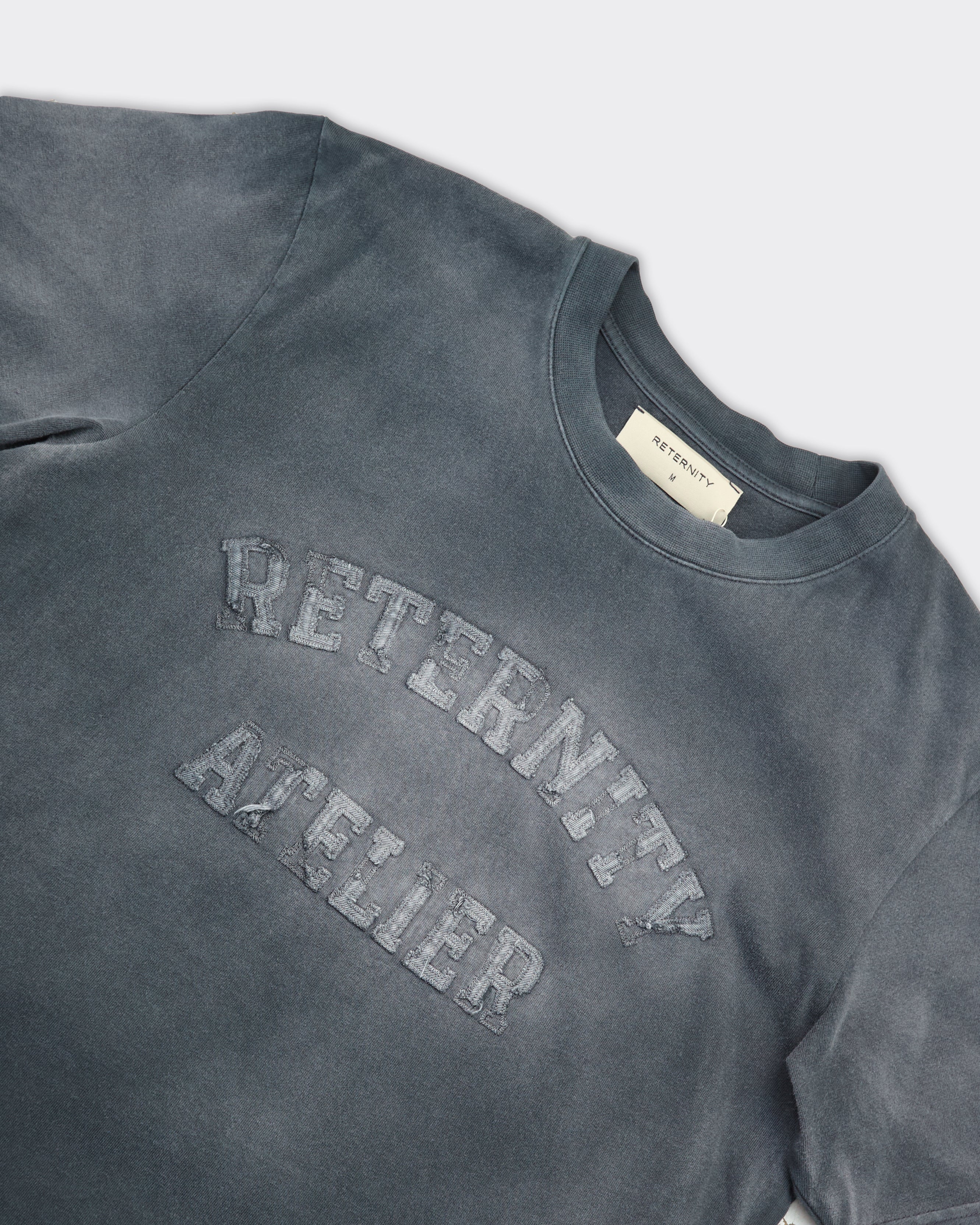 T-Shirt ÉVÉNIE Slim Fit Washed Black